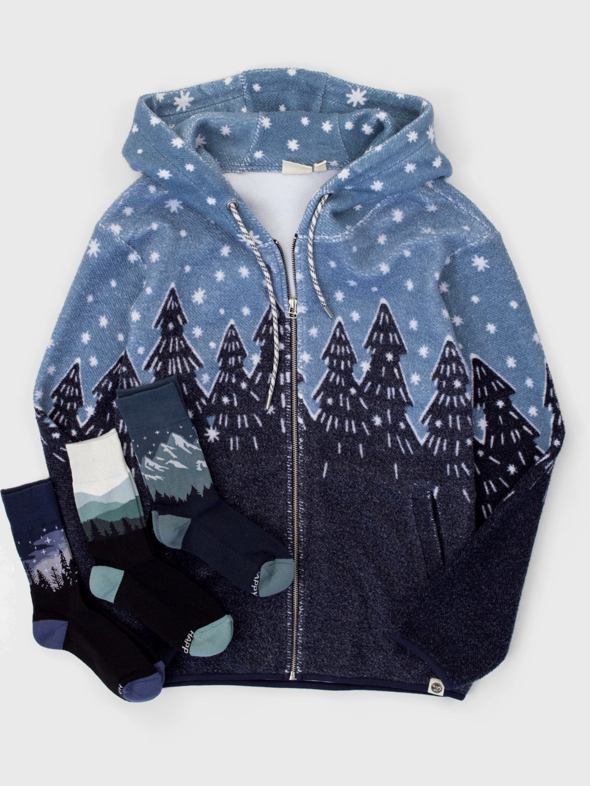 Forest Flurries Sherpa Hoodie Bundle