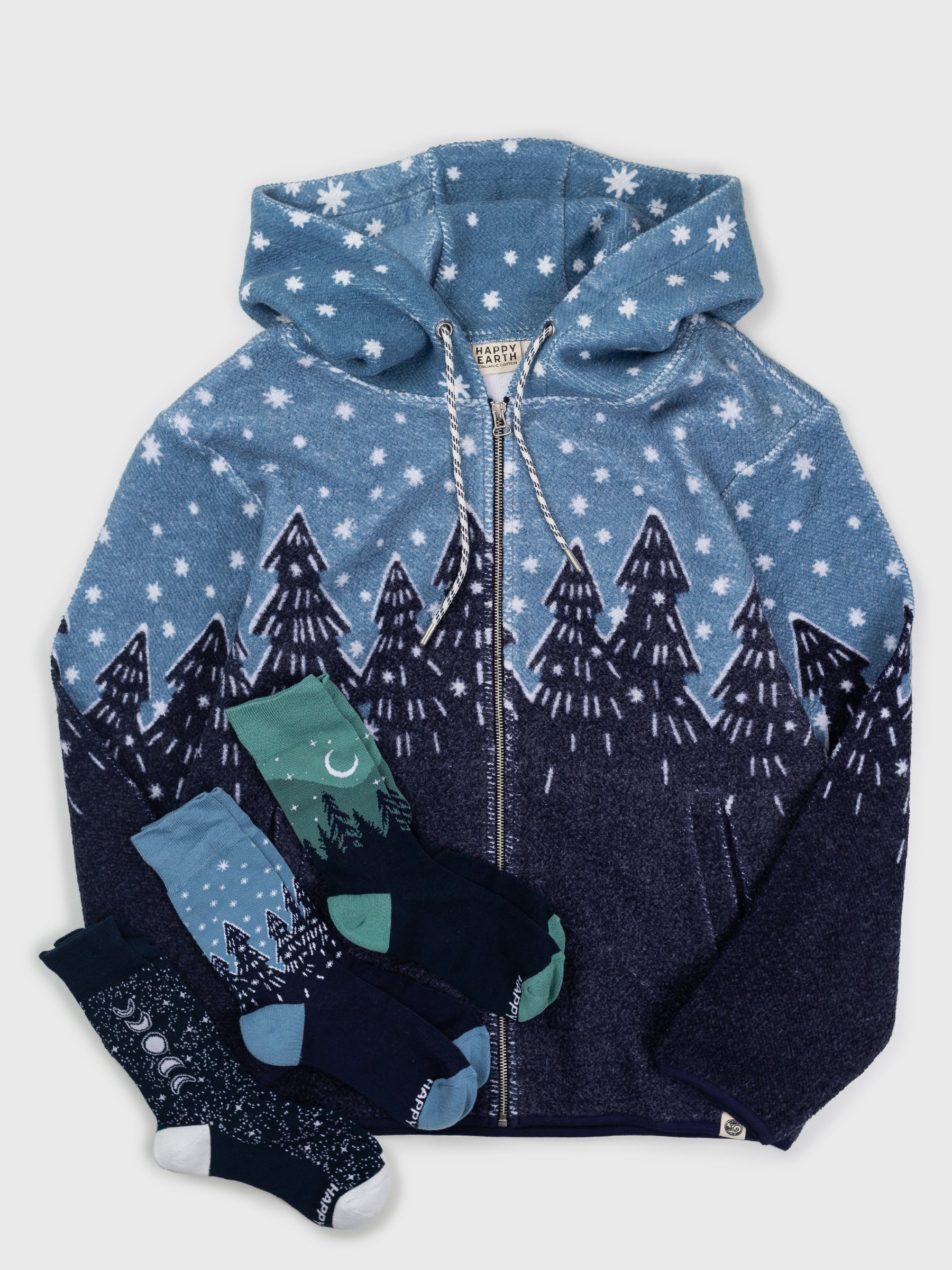 Forest Flurries Sherpa Bundle, a Gift Bundle by Happy Earth Apparel