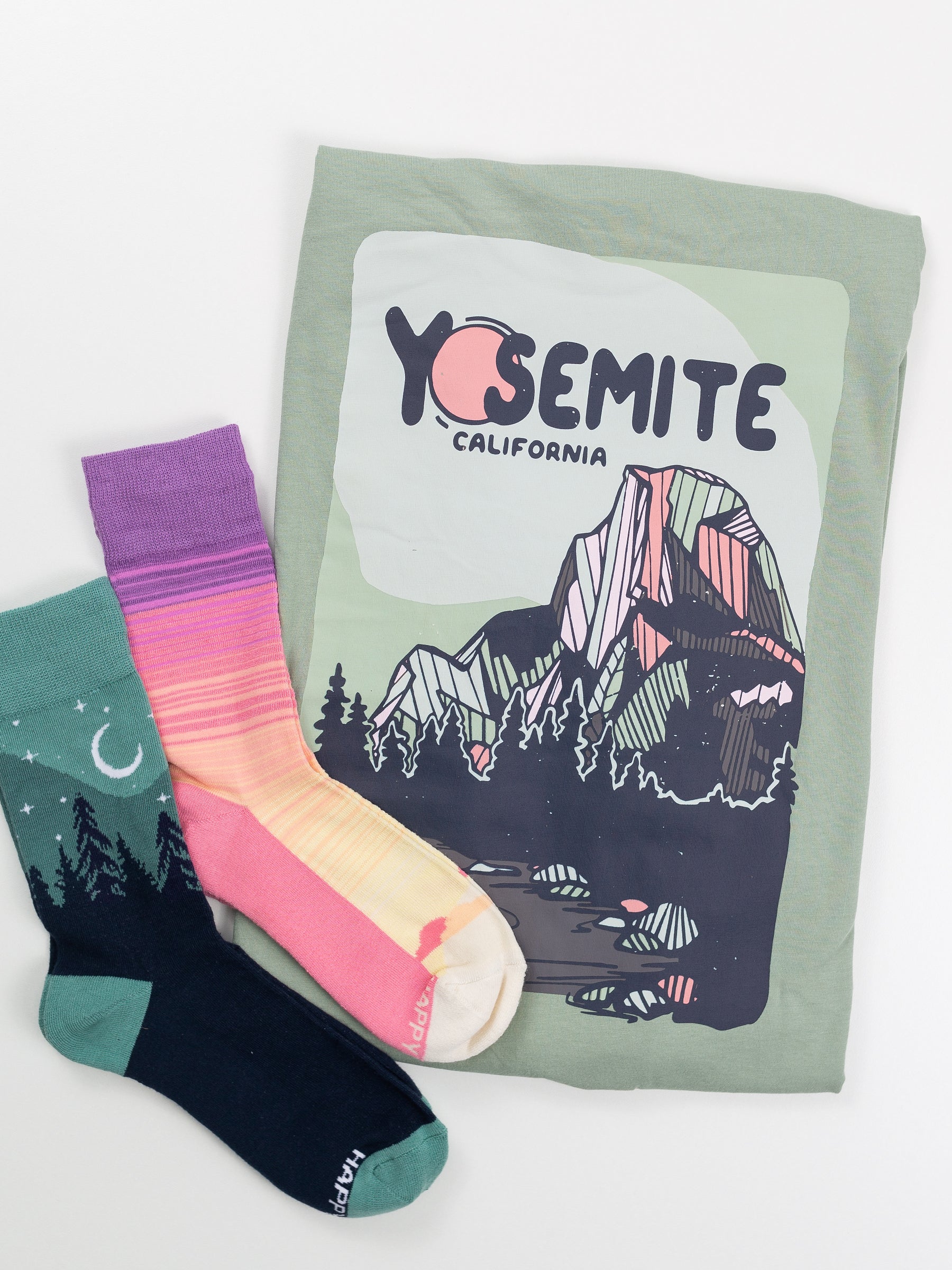 Half Dome Tee Bundle, a Gift Bundle by Happy Earth Apparel
