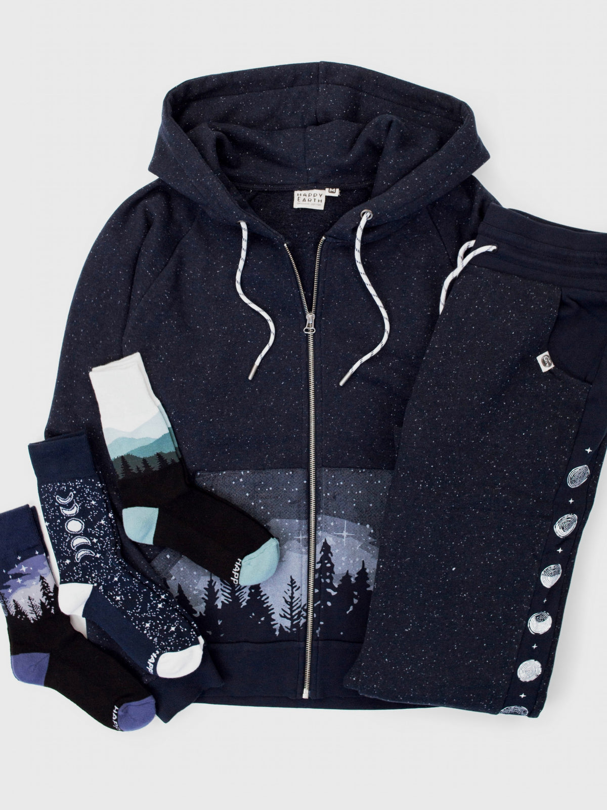 Starlit Night Zip Hoodie Bundle