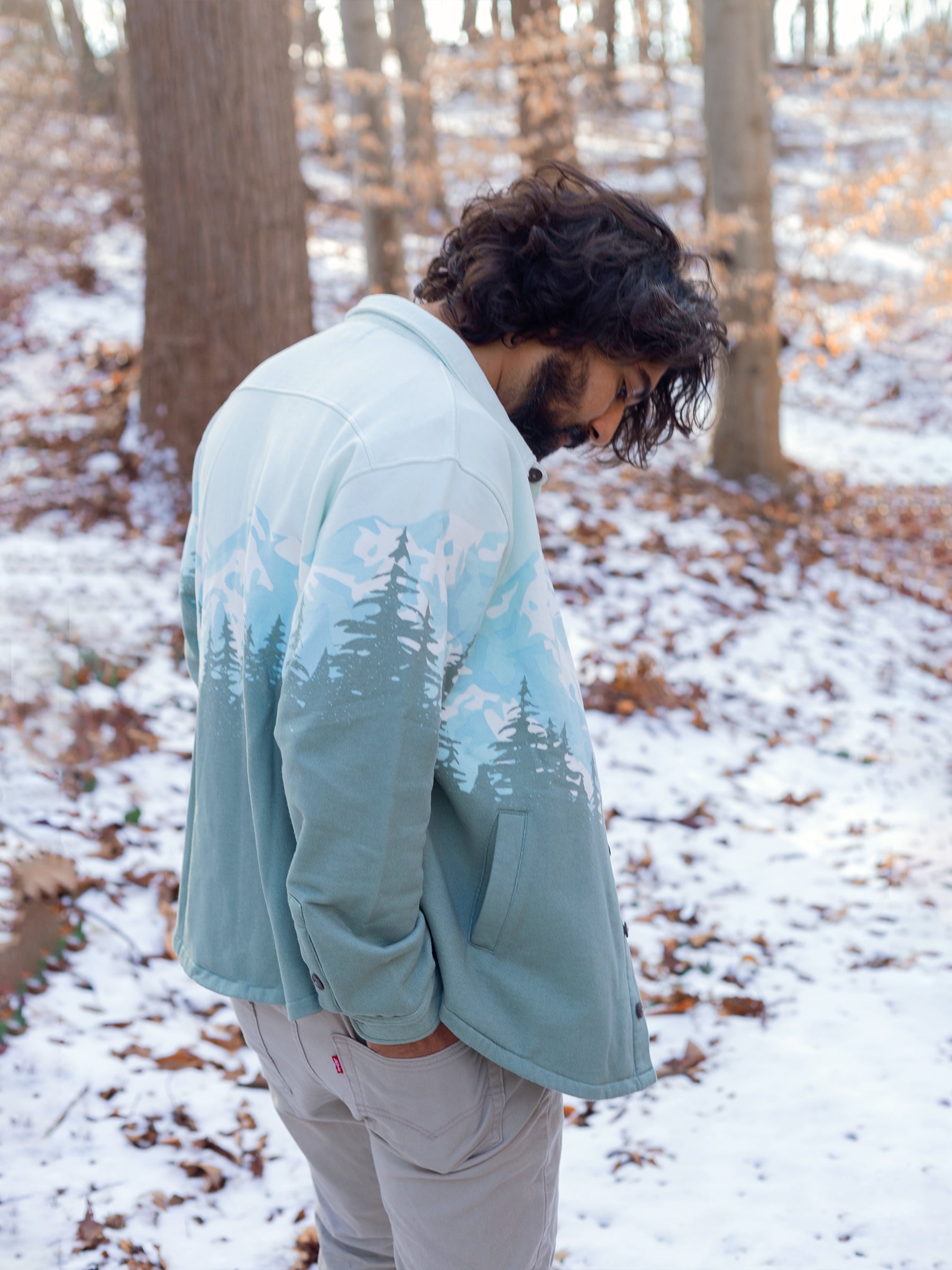 Cascadia Fleece Overshirt-Organic Jacket-Happy Earth