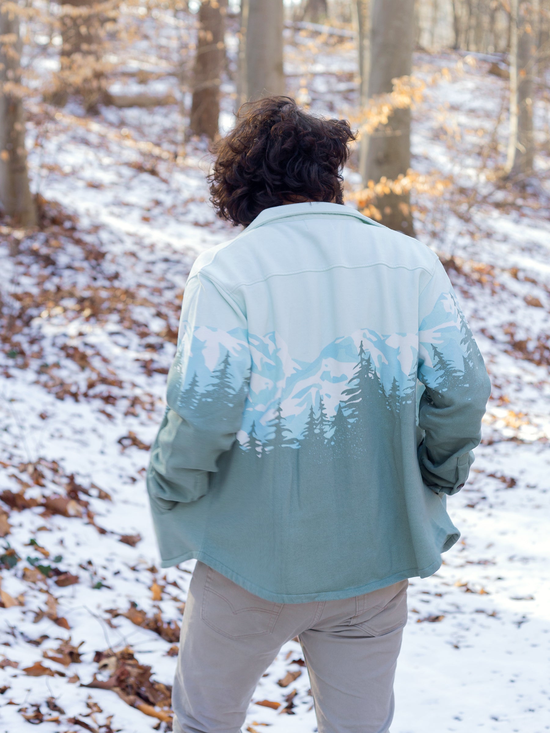 Cascadia Fleece Overshirt-Organic Jacket-Happy Earth