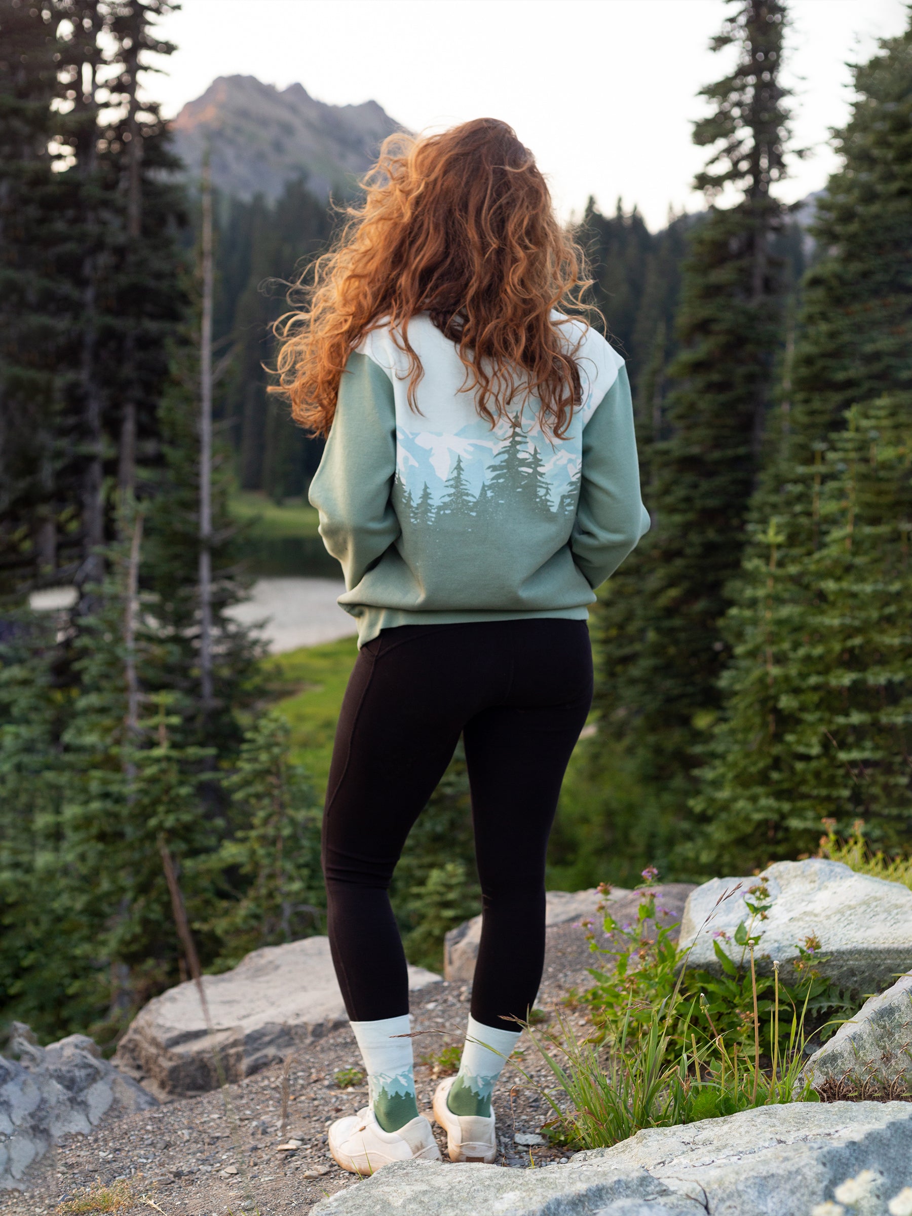Cascadia Pullover-Organic Sweatshirt-Happy Earth