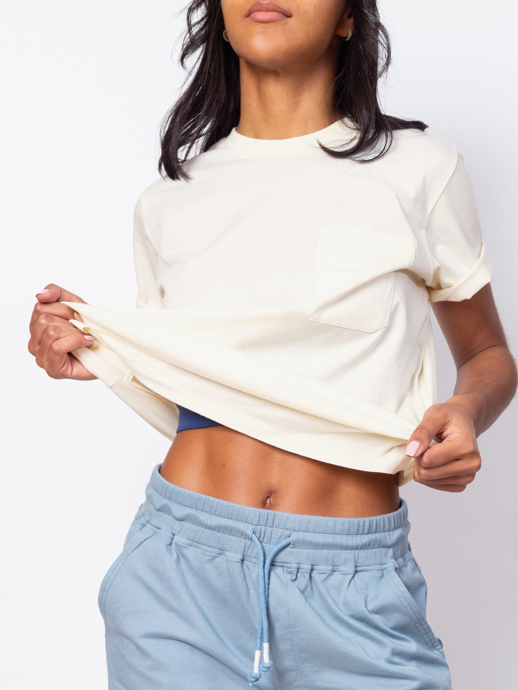 Cloud Everyday Pocket Tee-Organic Tee-Happy Earth
