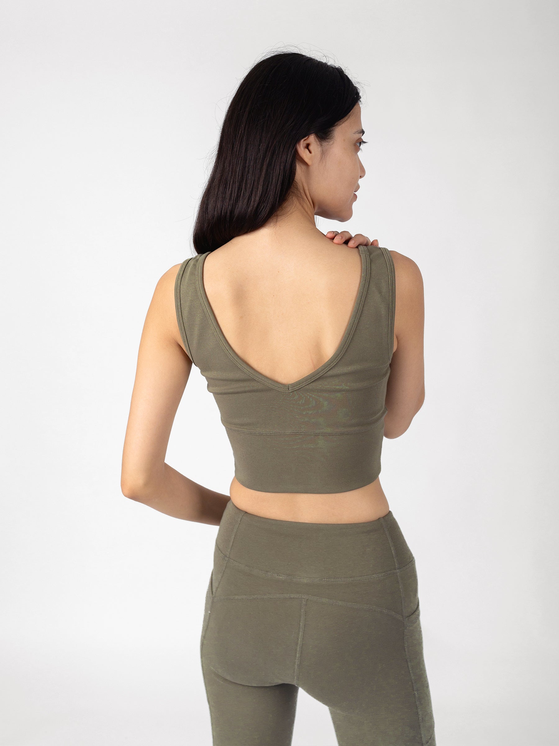 PlantTec™ Organic Reversible Crop Tank | Cypress