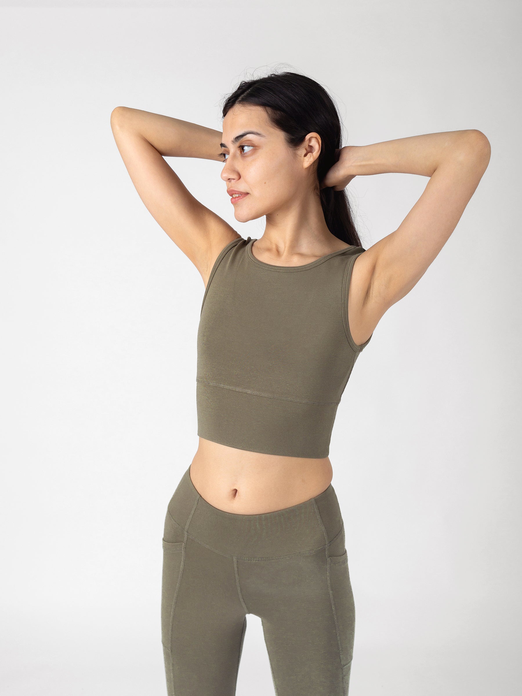 PlantTec™ Organic Reversible Crop Tank | Cypress