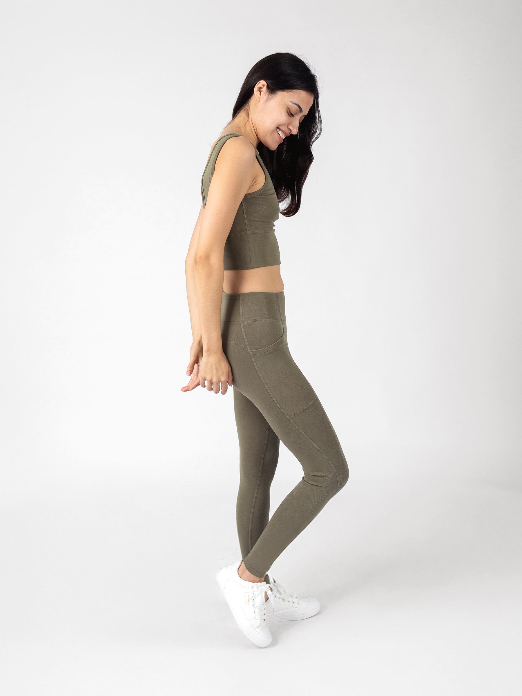 PlantTec™ Organic Leggings | Cypress