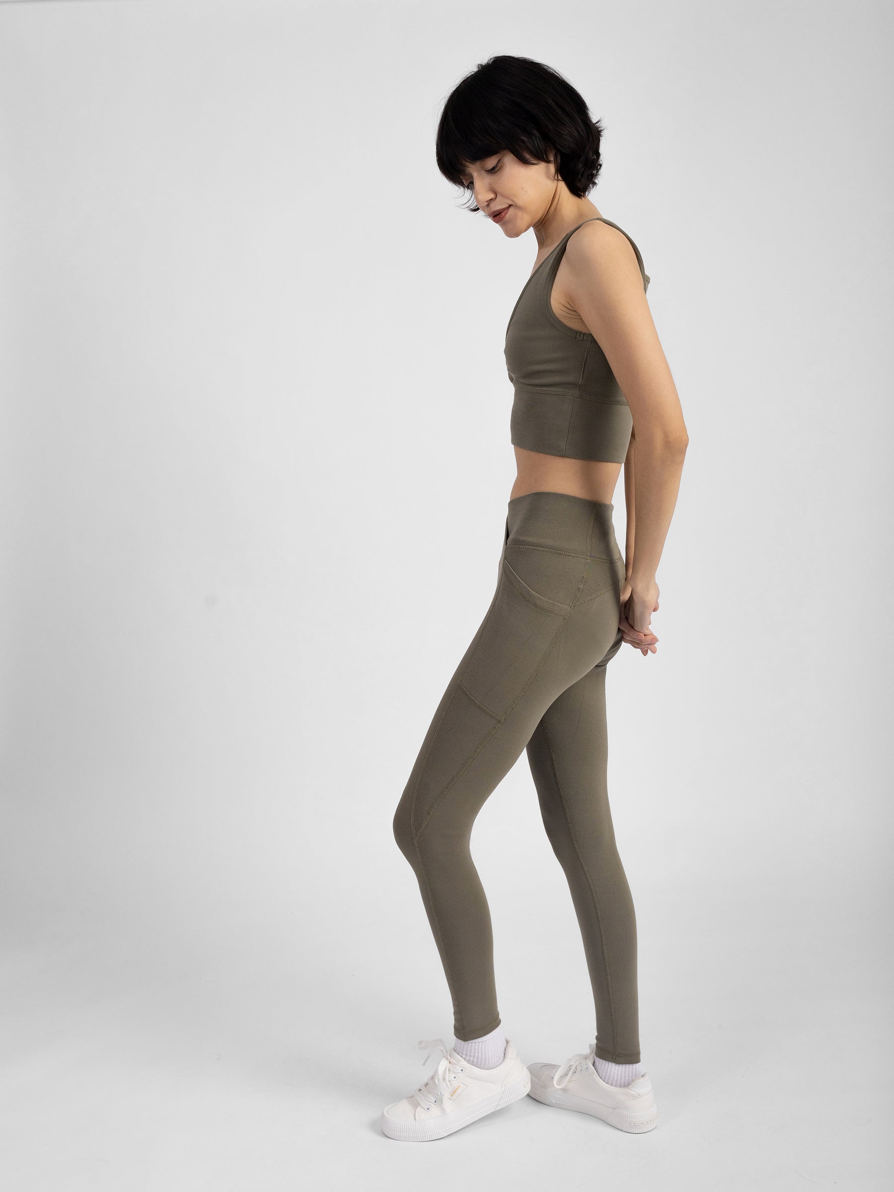 PlantTec™ Organic Seamless Leggings | Cypress