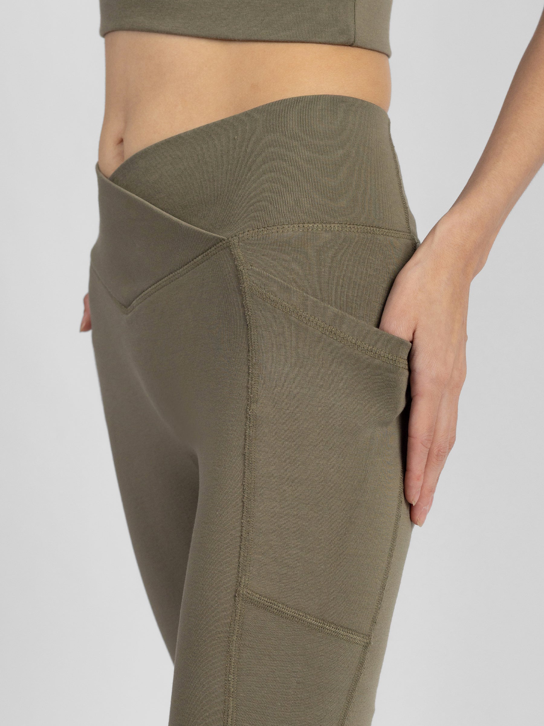 PlantTec™ Organic Seamless Leggings | Cypress