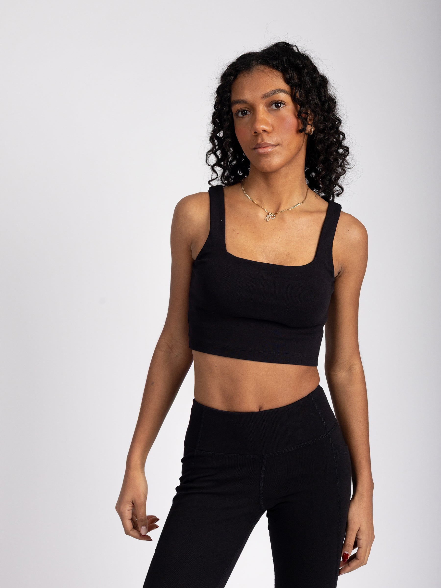 PlantTec™ Organic Built-in Bra Tank | Eclipse