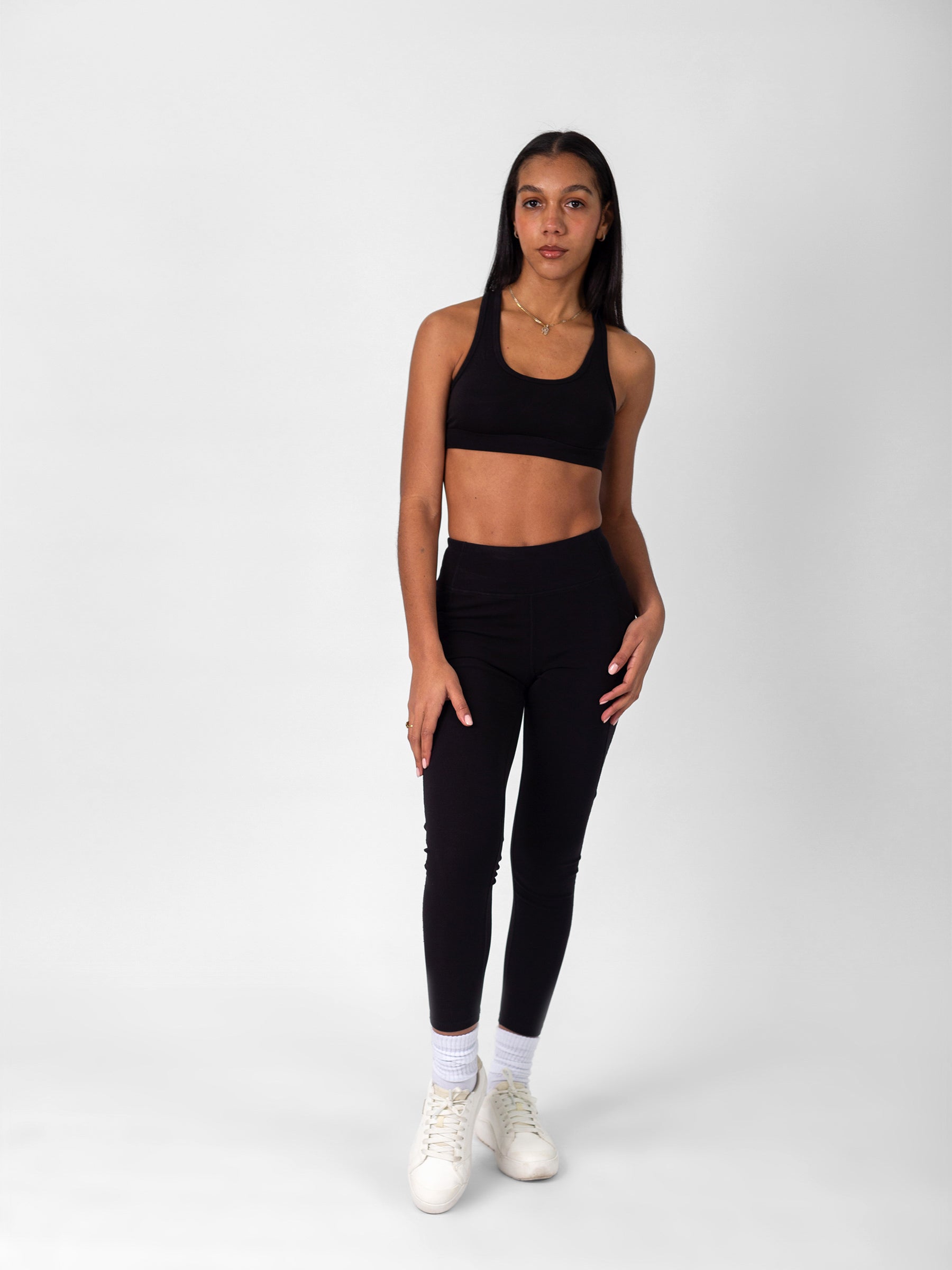 PlantTec™ Organic Sports Bra | Eclipse