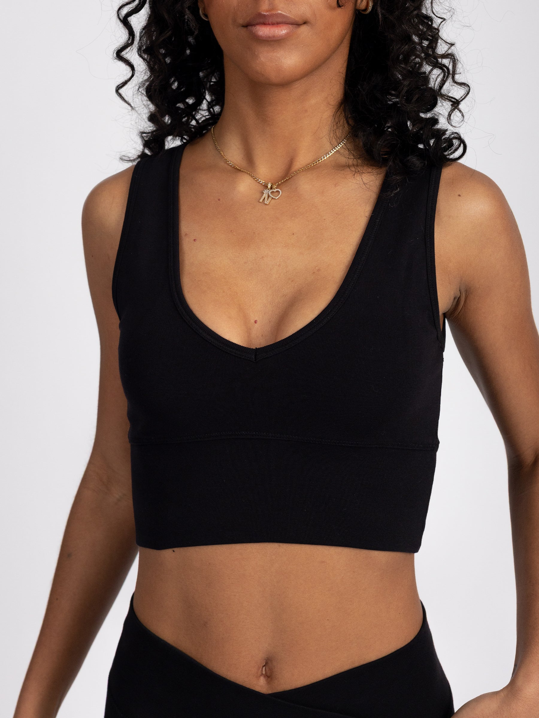 PlantTec Organic Cotton Performance Tank | Eclipse Black