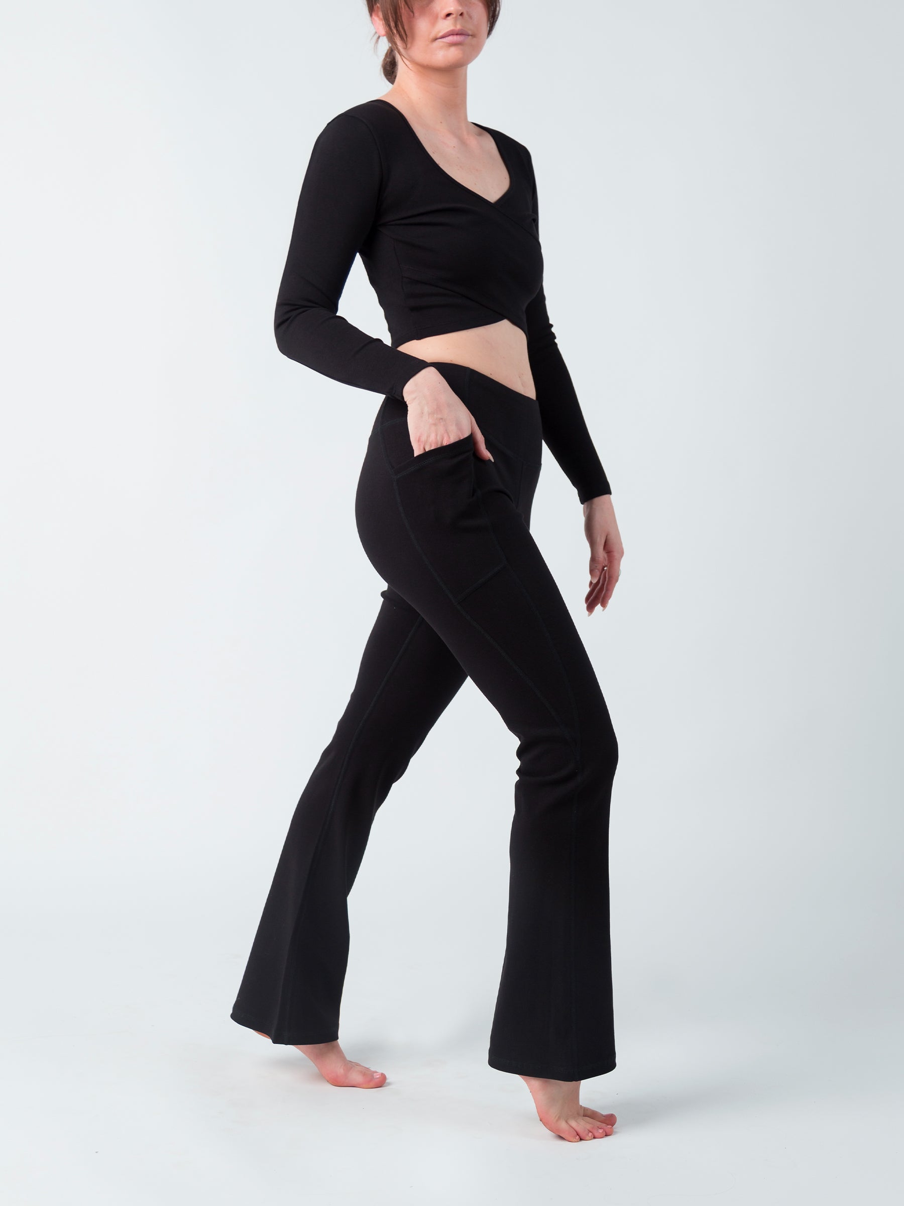PlantTec™ Flare Leggings | Eclipse