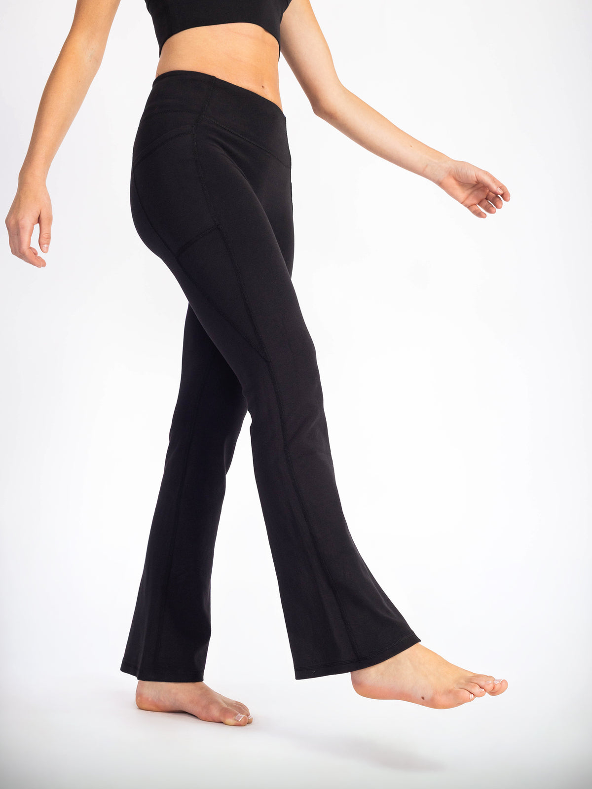 PlantTec™ Organic Flare Leggings | Eclipse