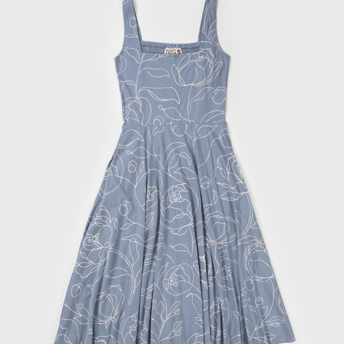 Women's Organic Cotton Midi Dress