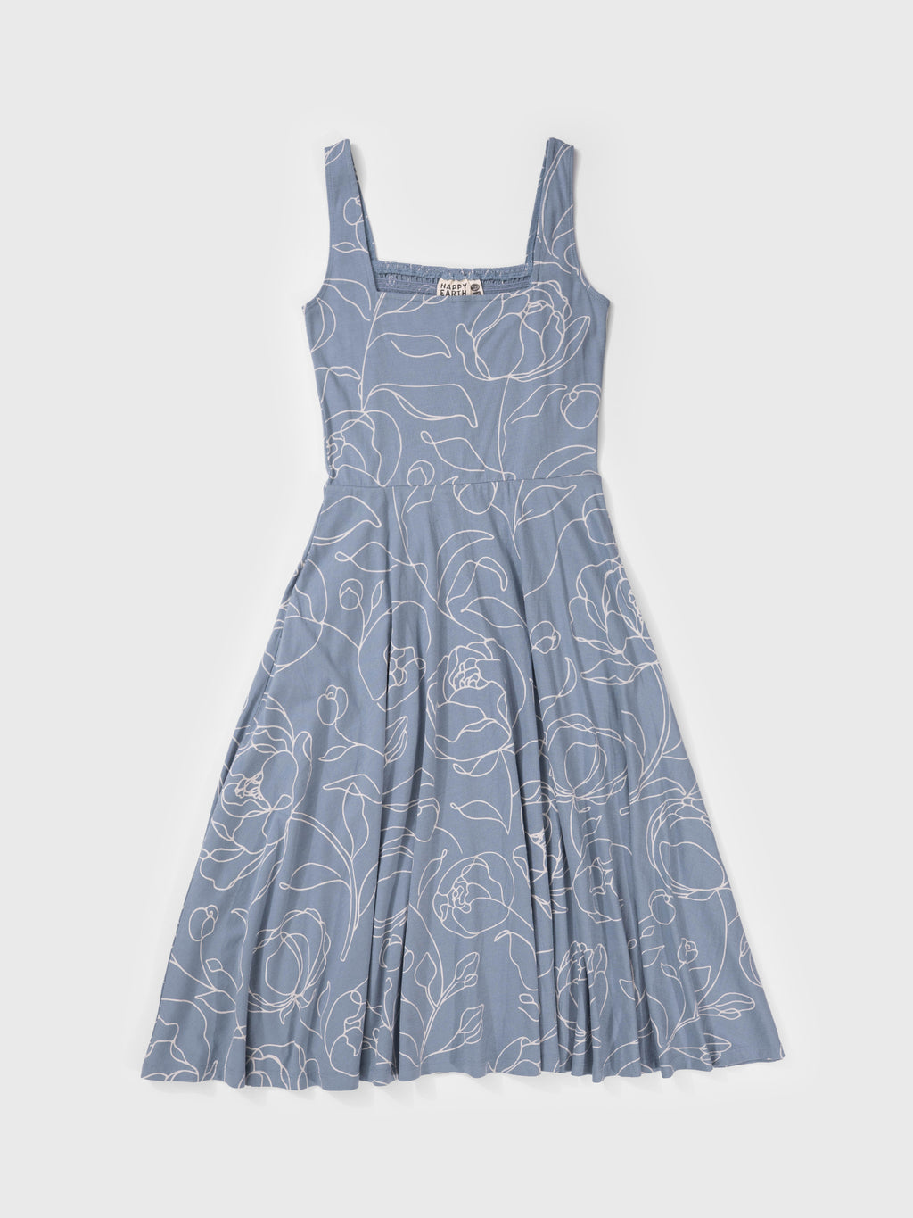 Women's Organic Cotton Midi Dress