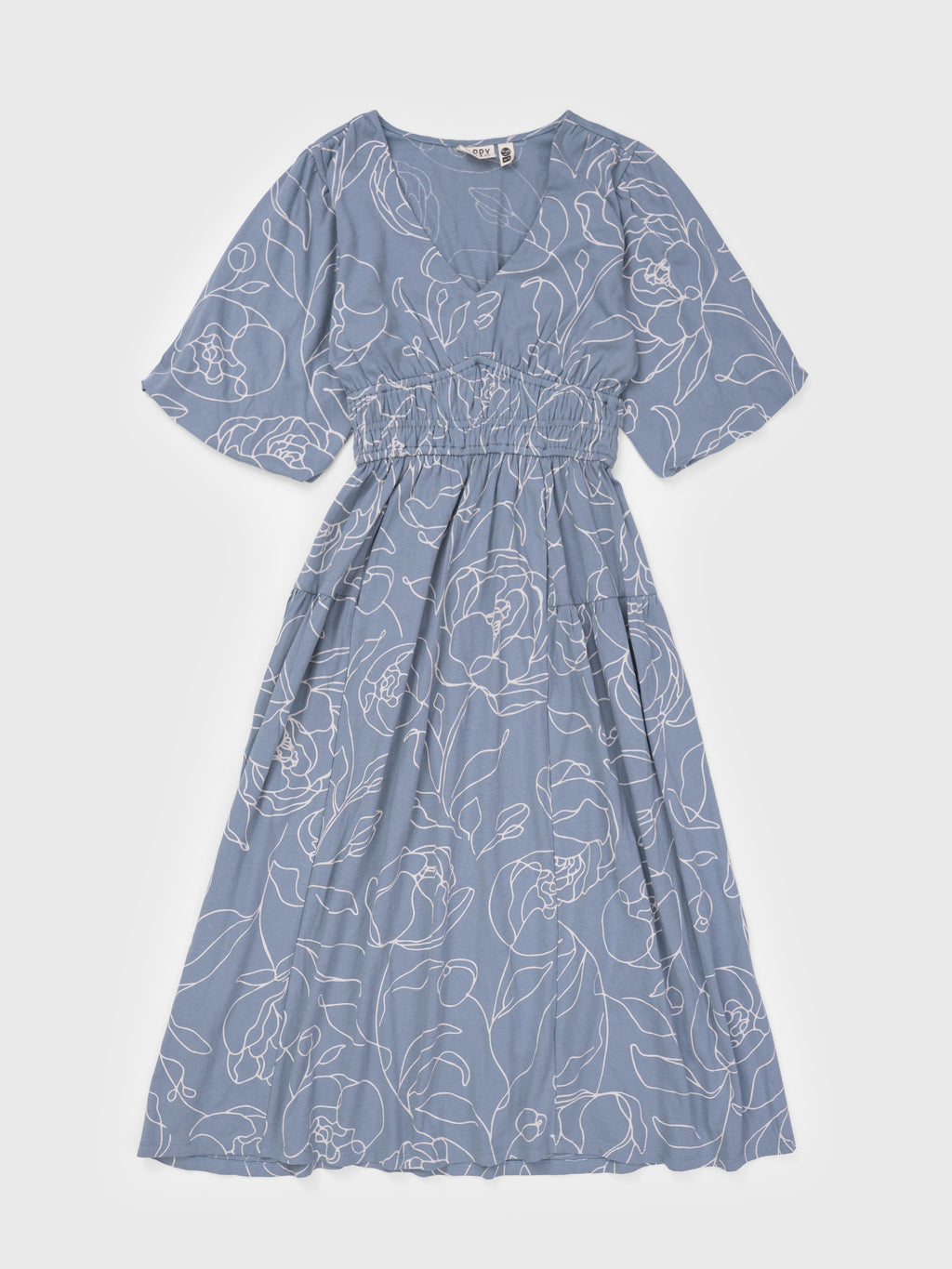 summer garden cotton maxi dress Women's Organic Cotton Maxi Dress