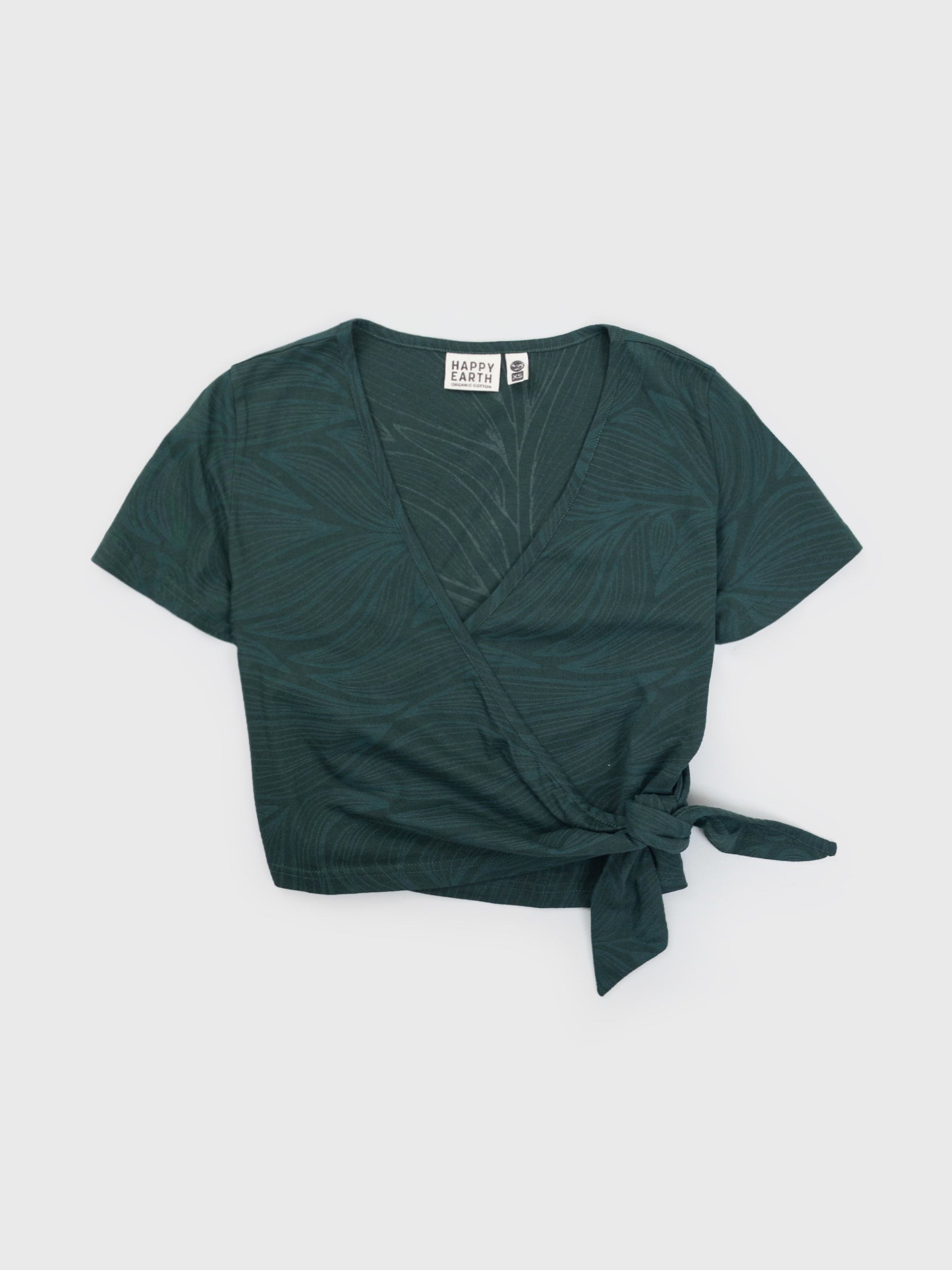 Wrap Crop Top | Tropics