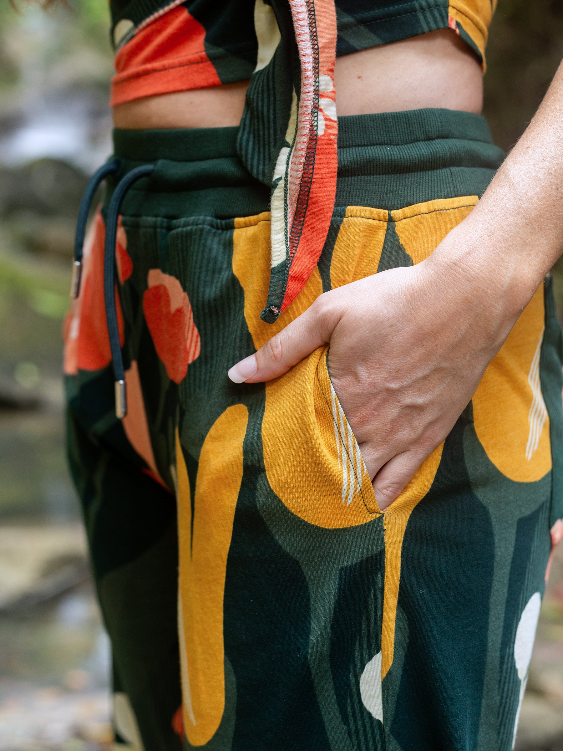Getaway Pants | Paradise-Organic Pants-Happy Earth
