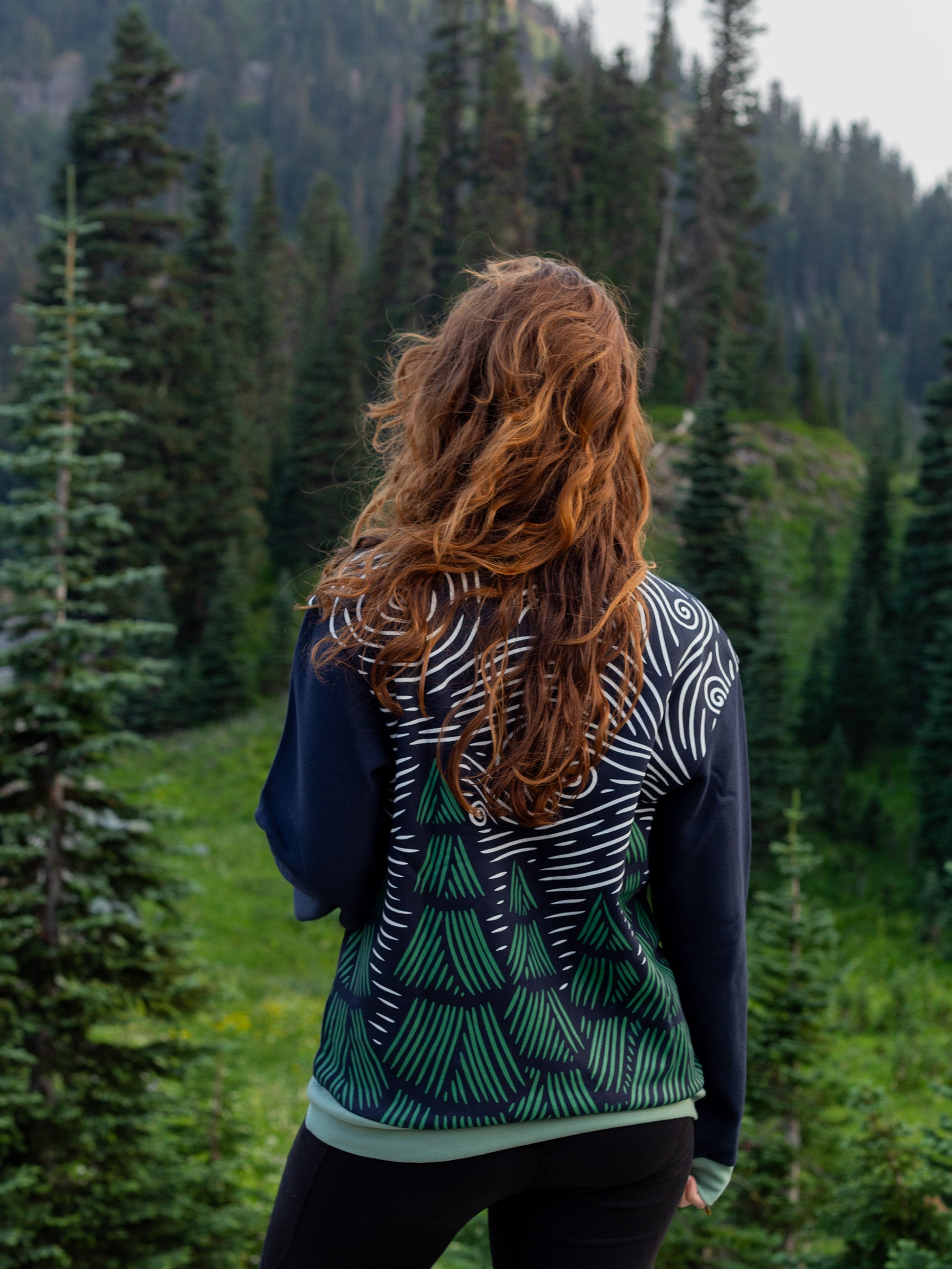 Gogh with the Flow Pullover-Organic Sweatshirt-Happy Earth