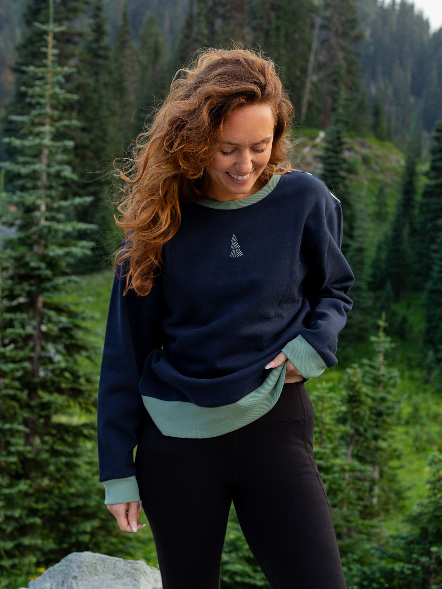 Gogh with the Flow Pullover-Organic Sweatshirt-Happy Earth