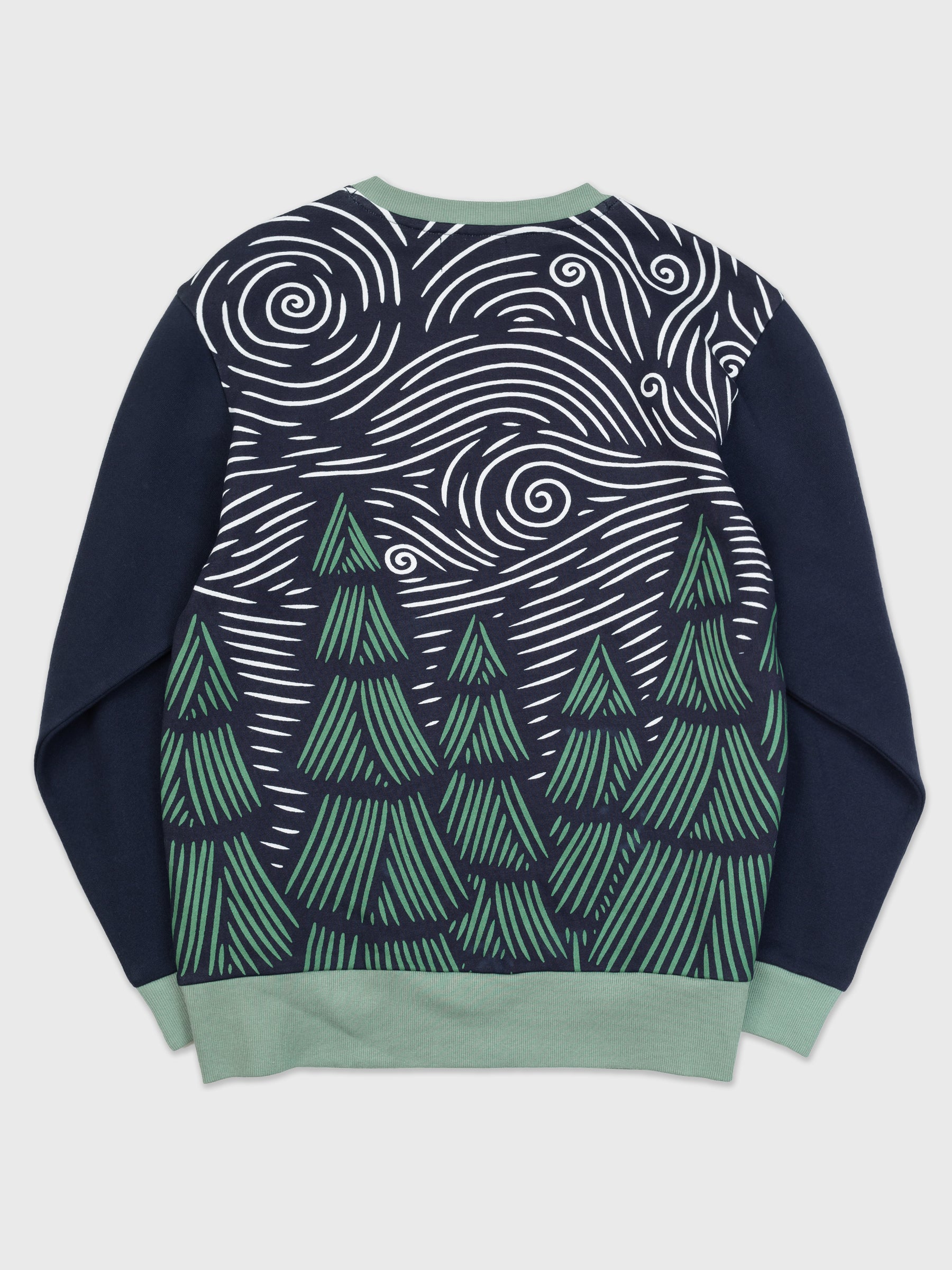 Gogh with the Flow Pullover-Organic Sweatshirt-Happy Earth