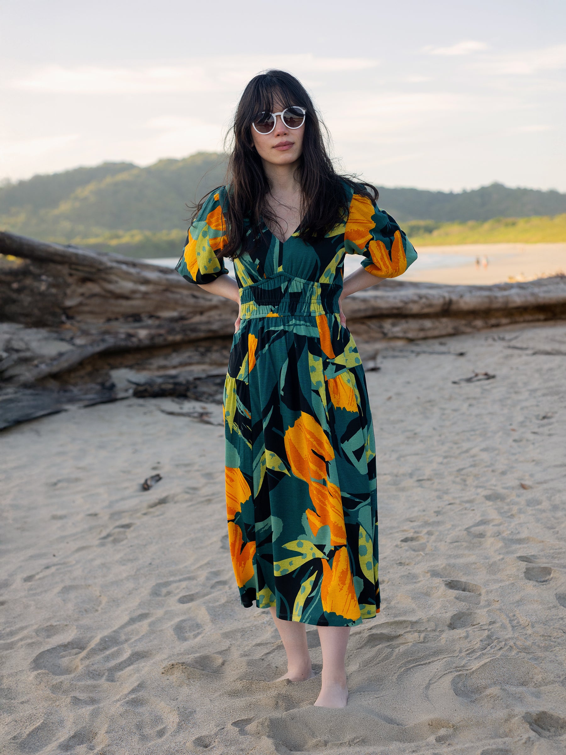 Women's Organic Cotton Maxi Dress | Hanalei