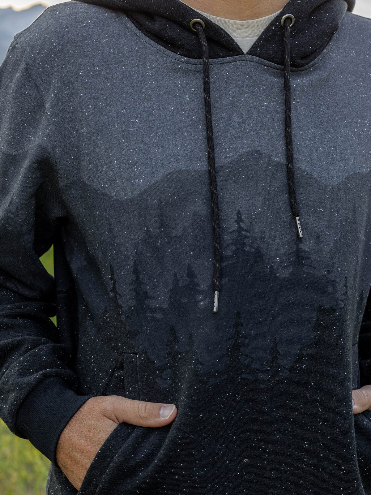 Dark Frost Hoodie, PFAS-free organic cotton hoodie