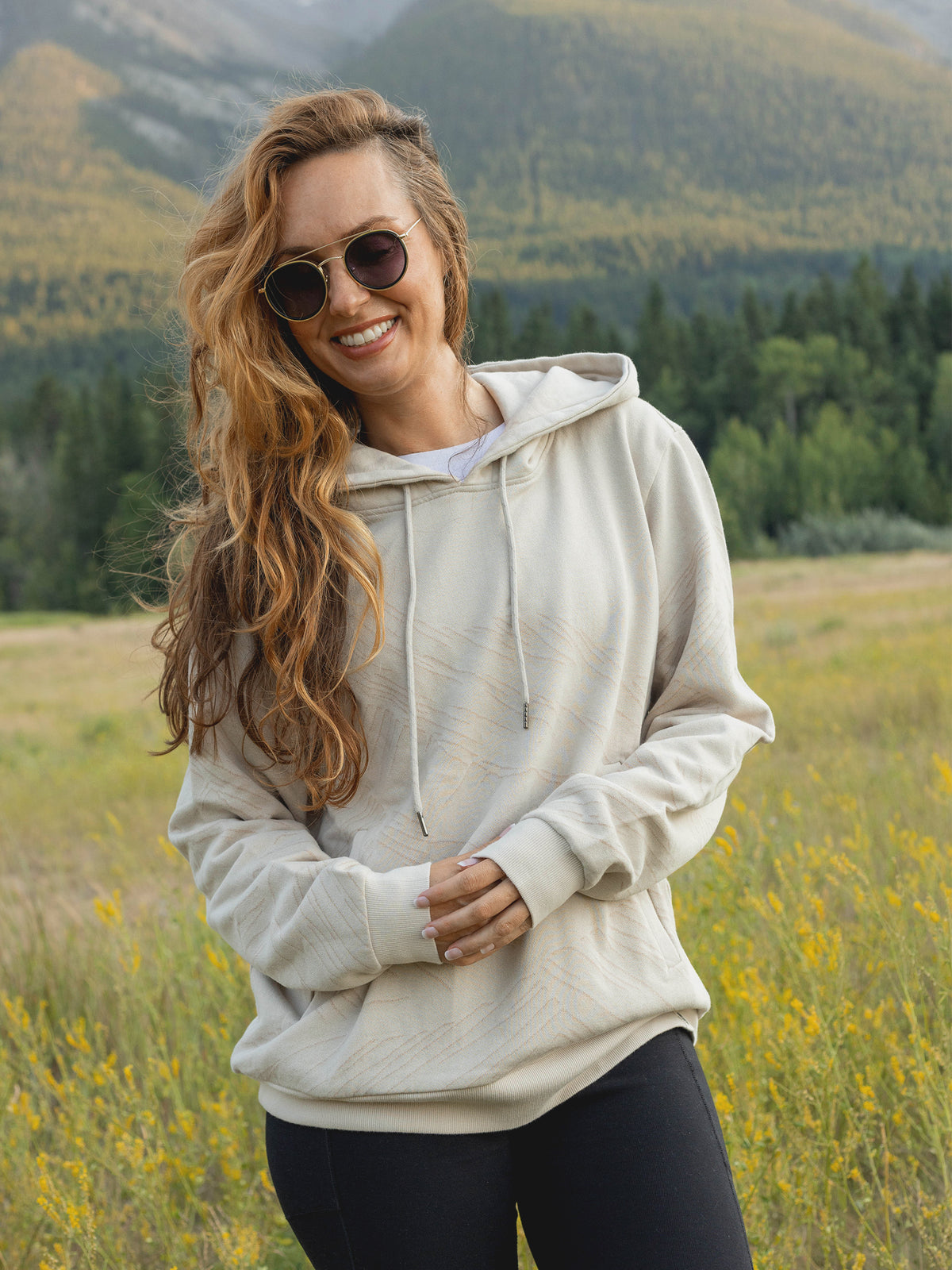 Snowdrift Hoodie, PFAS-free organic cotton hoodie