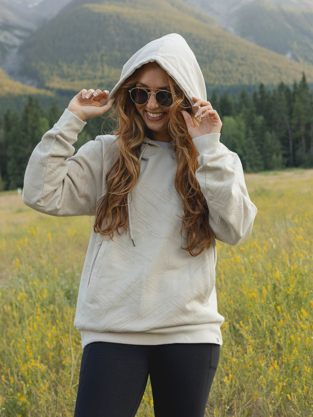 Snowdrift Hoodie, PFAS-free organic cotton hoodie