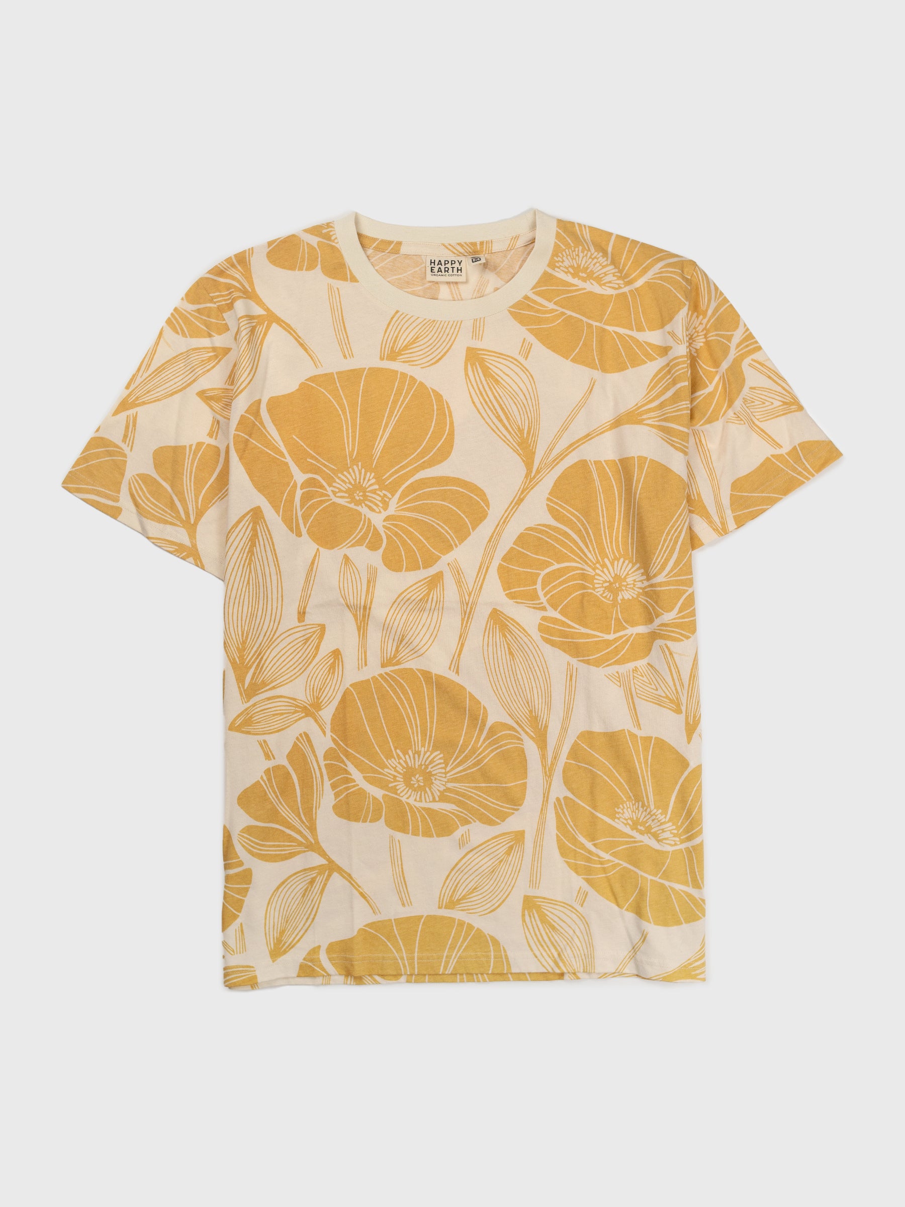 Low Tide Tee | Poppies-Organic Tee-Happy Earth