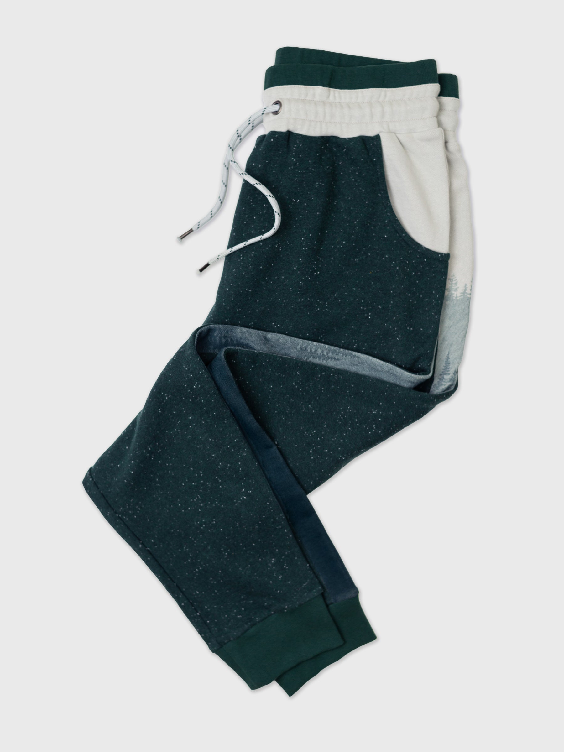 Misty Forest Joggers-Organic Joggers-Happy Earth