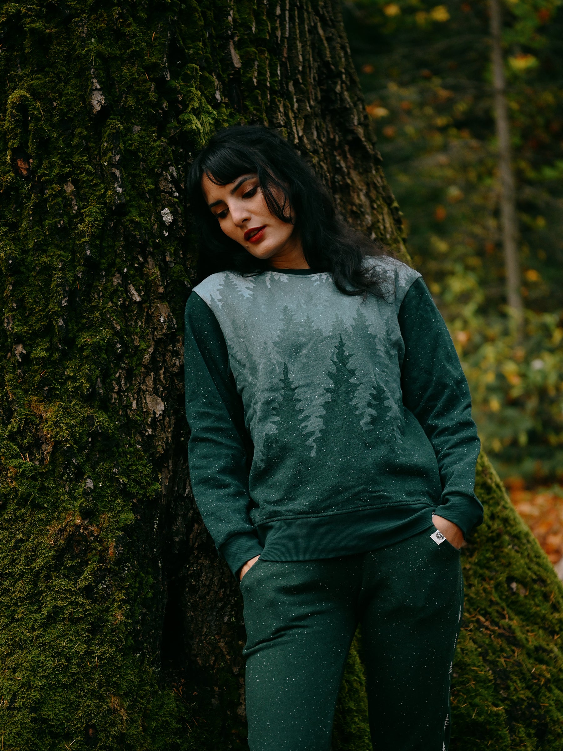 Misty Forest Pullover