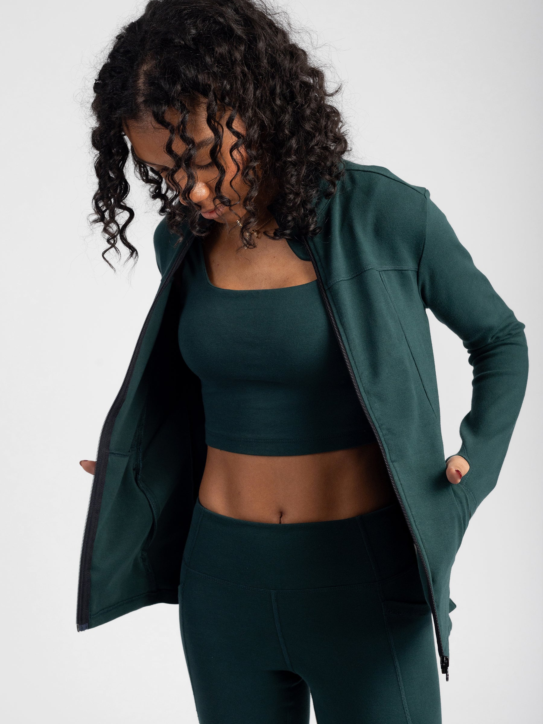 PlantTec™ Organic Contour Jacket | Monstera