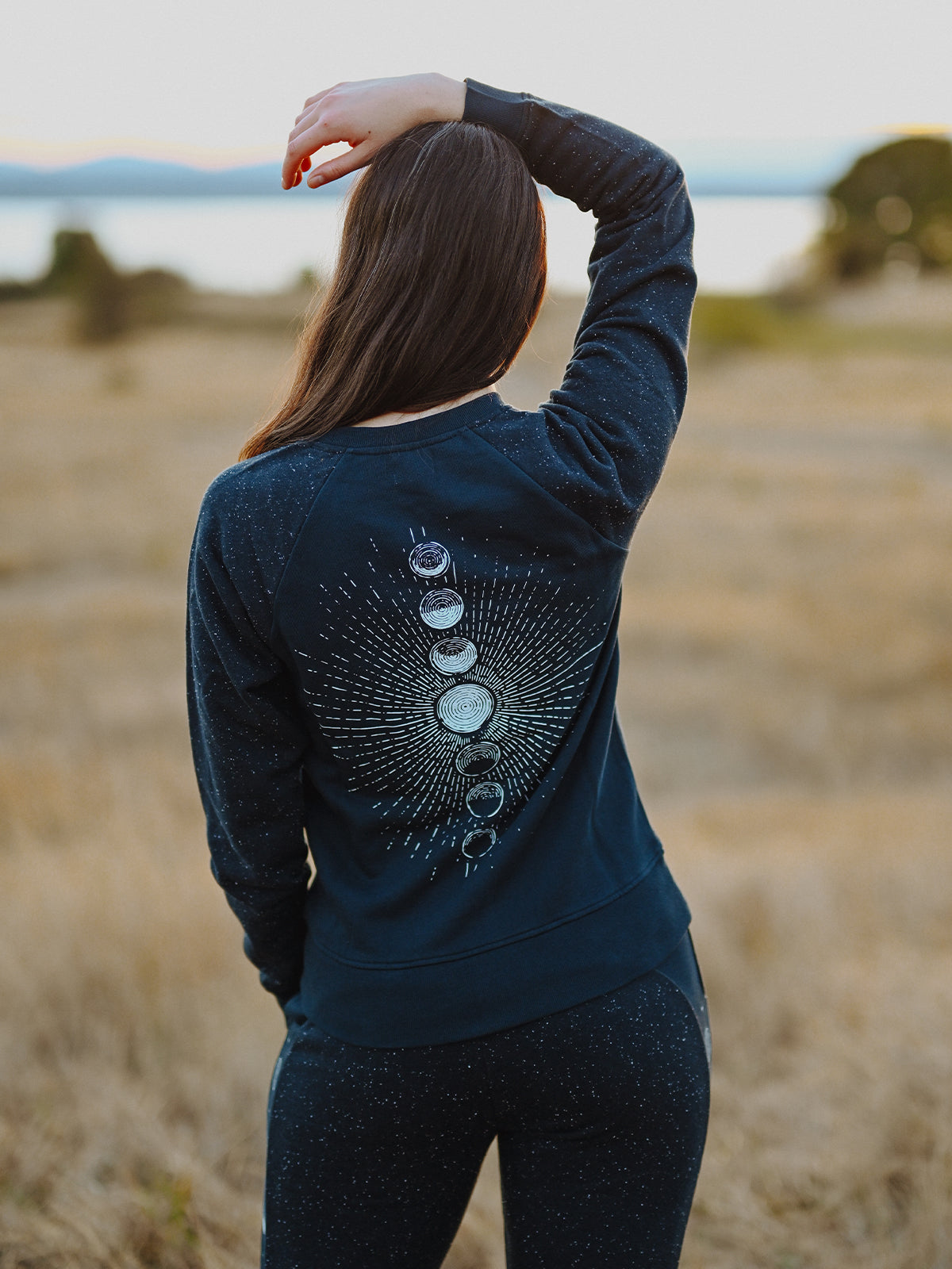 Moonshine Raglan Pullover-Organic Sweatshirt-Happy Earth