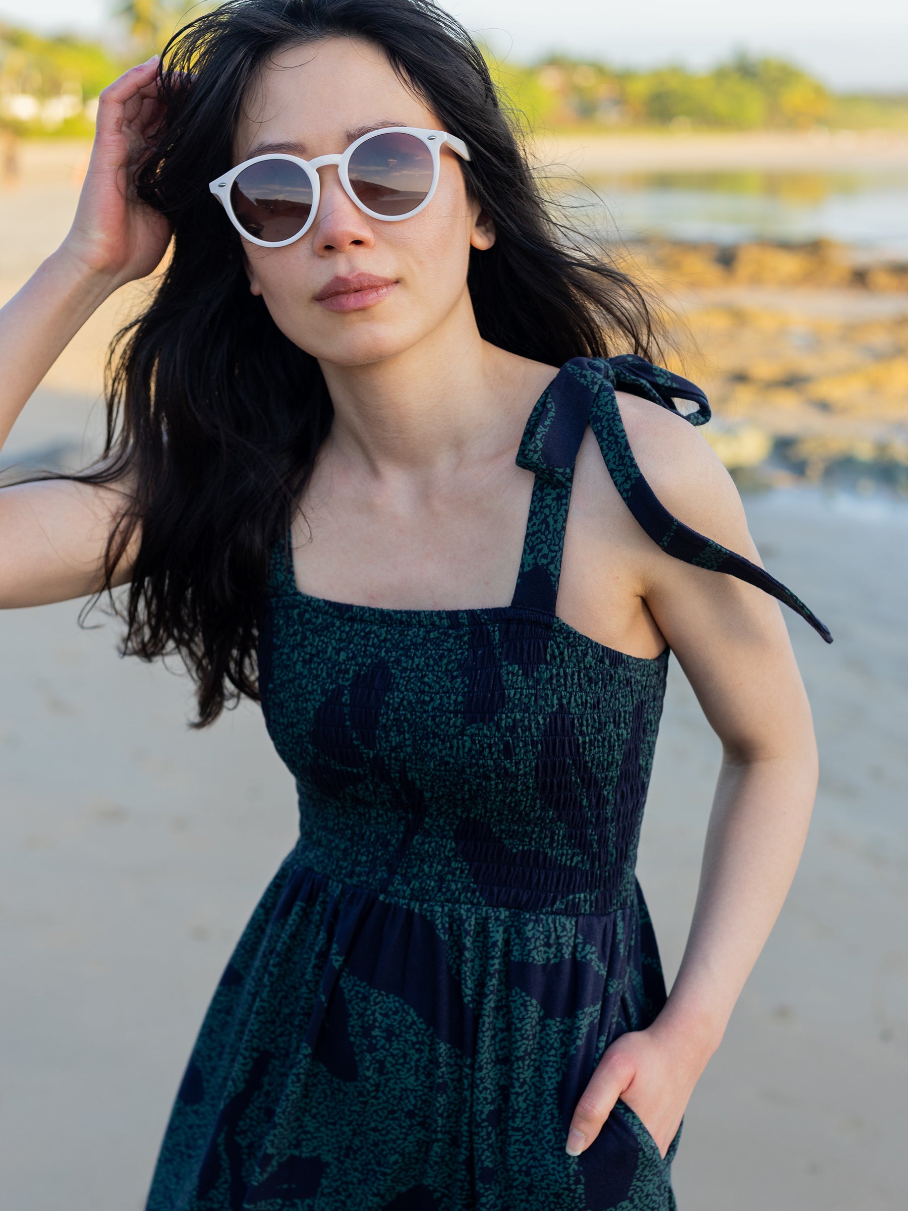 Evie Smocked Dress | Nightbloom