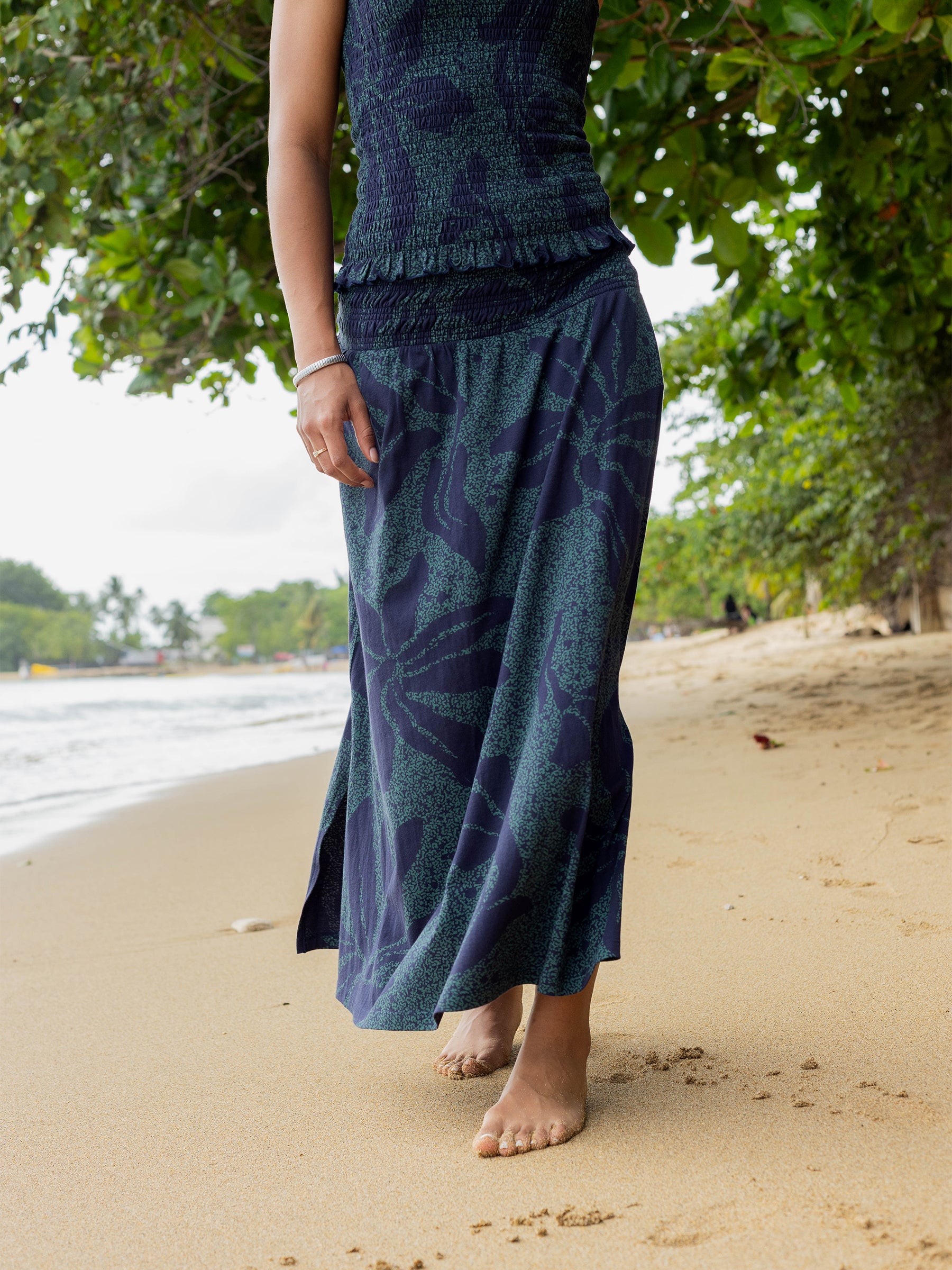 Smocked Skirt | Nightbloom