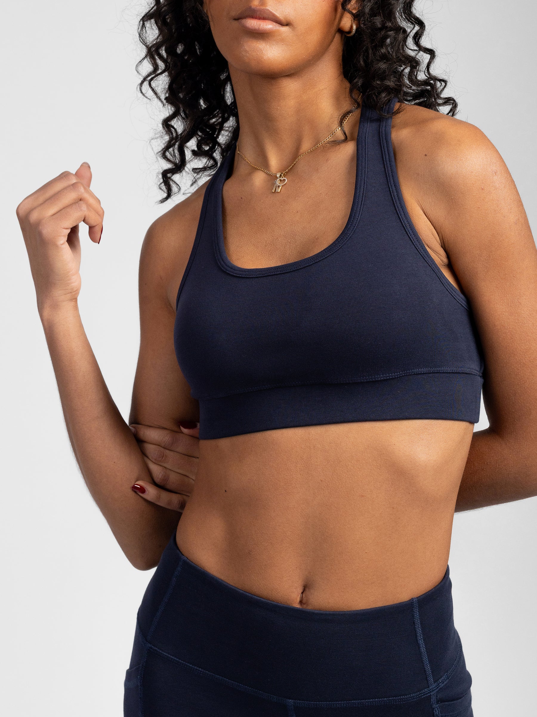 PlantTec™ Organic Sports Bra | Ocean