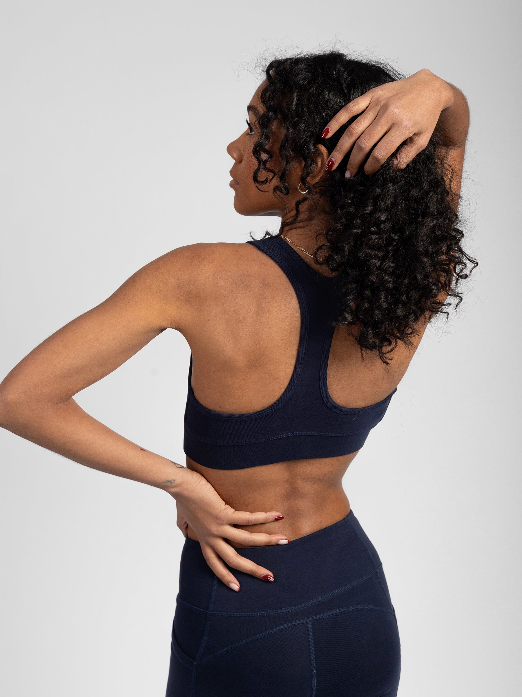 PlantTec™ Organic Sports Bra | Ocean