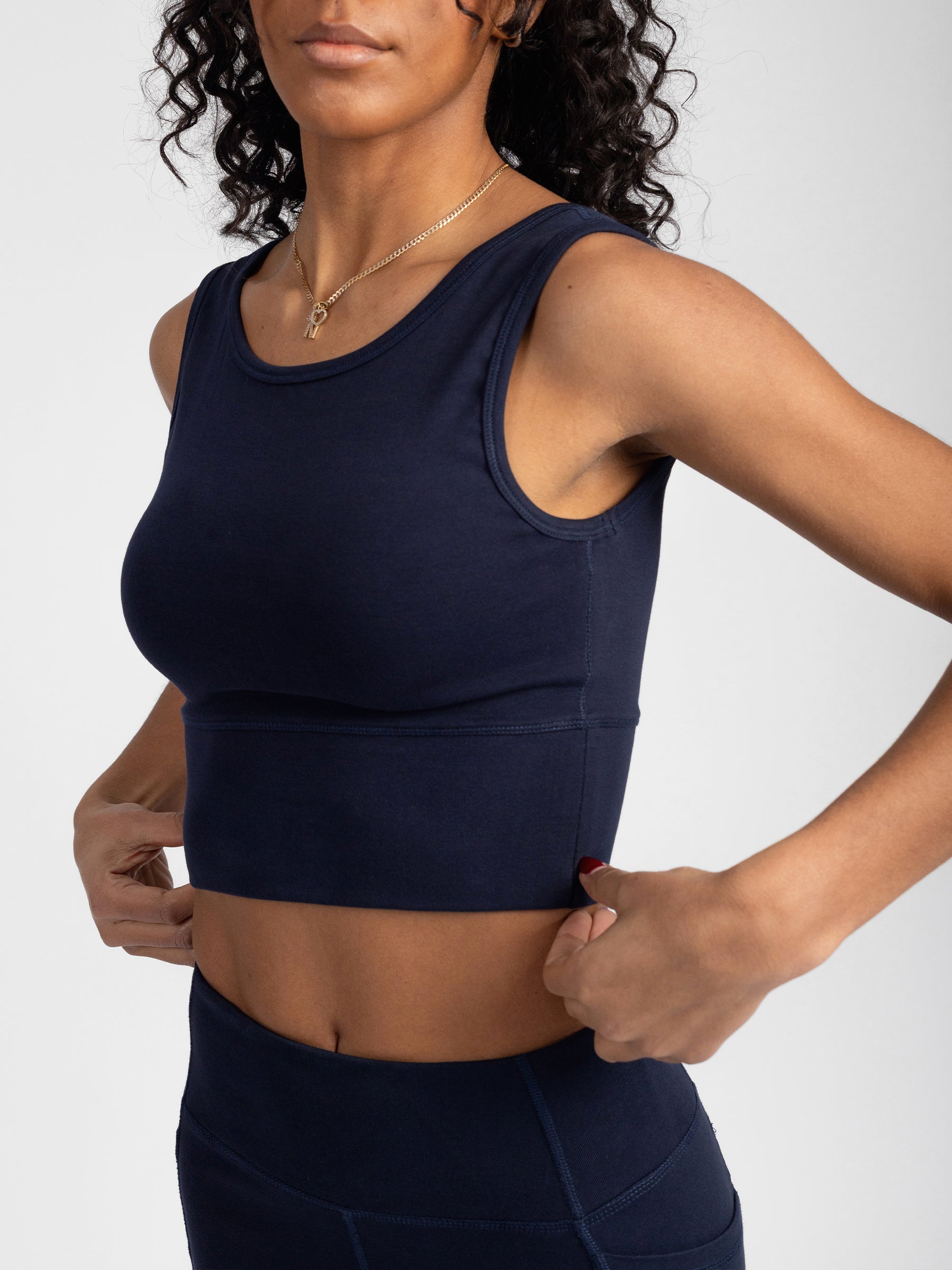 PlantTec™ Organic Reversible Crop Tank | Ocean