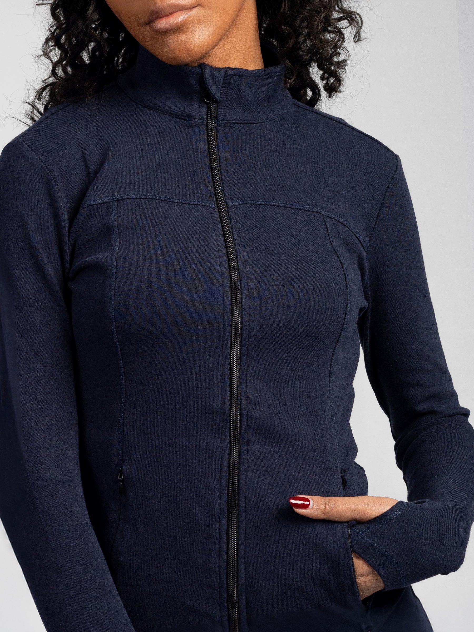 PlantTec™ Organic Contour Jacket | Ocean