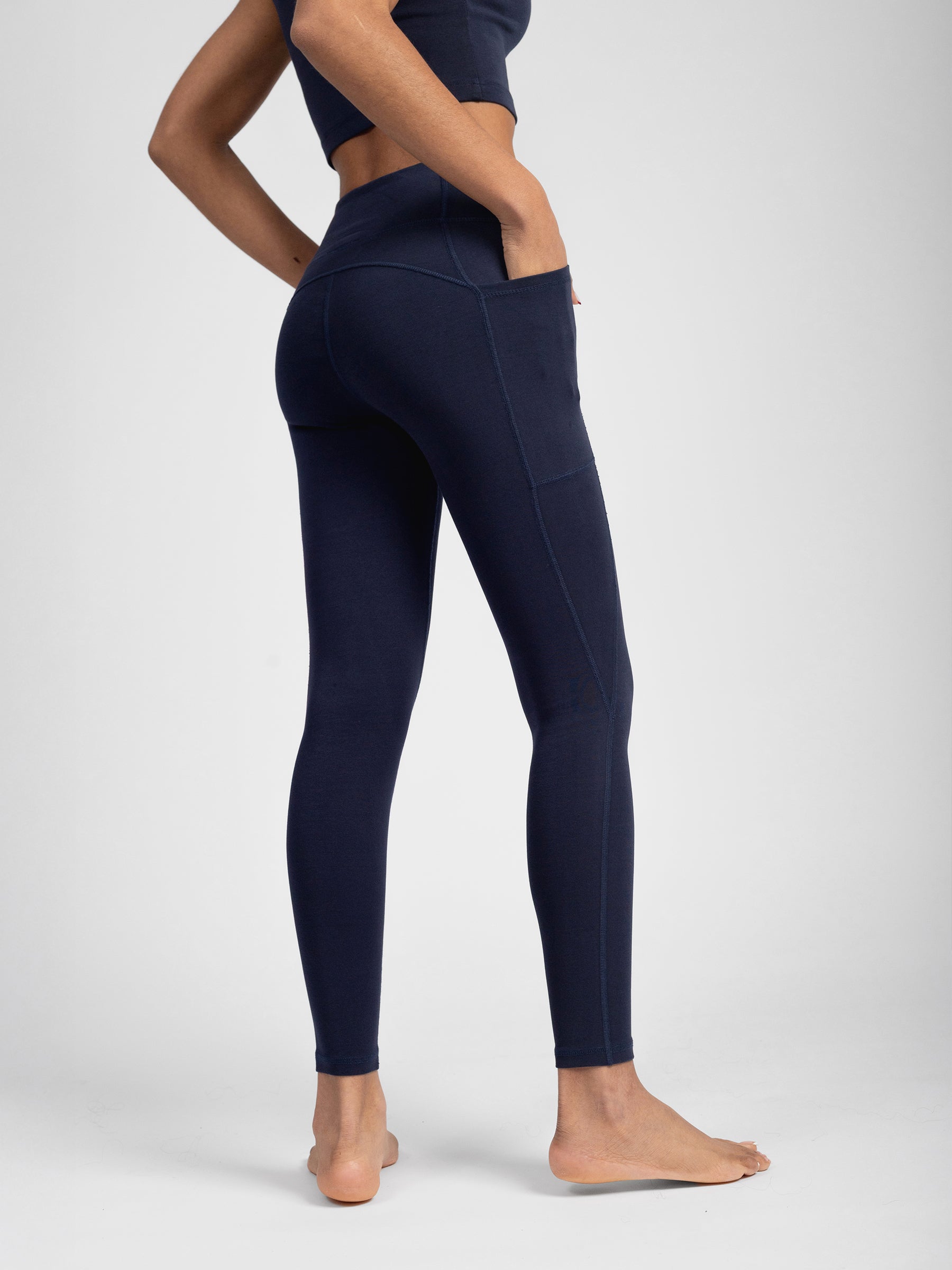 PlantTec™ Organic Leggings | Ocean