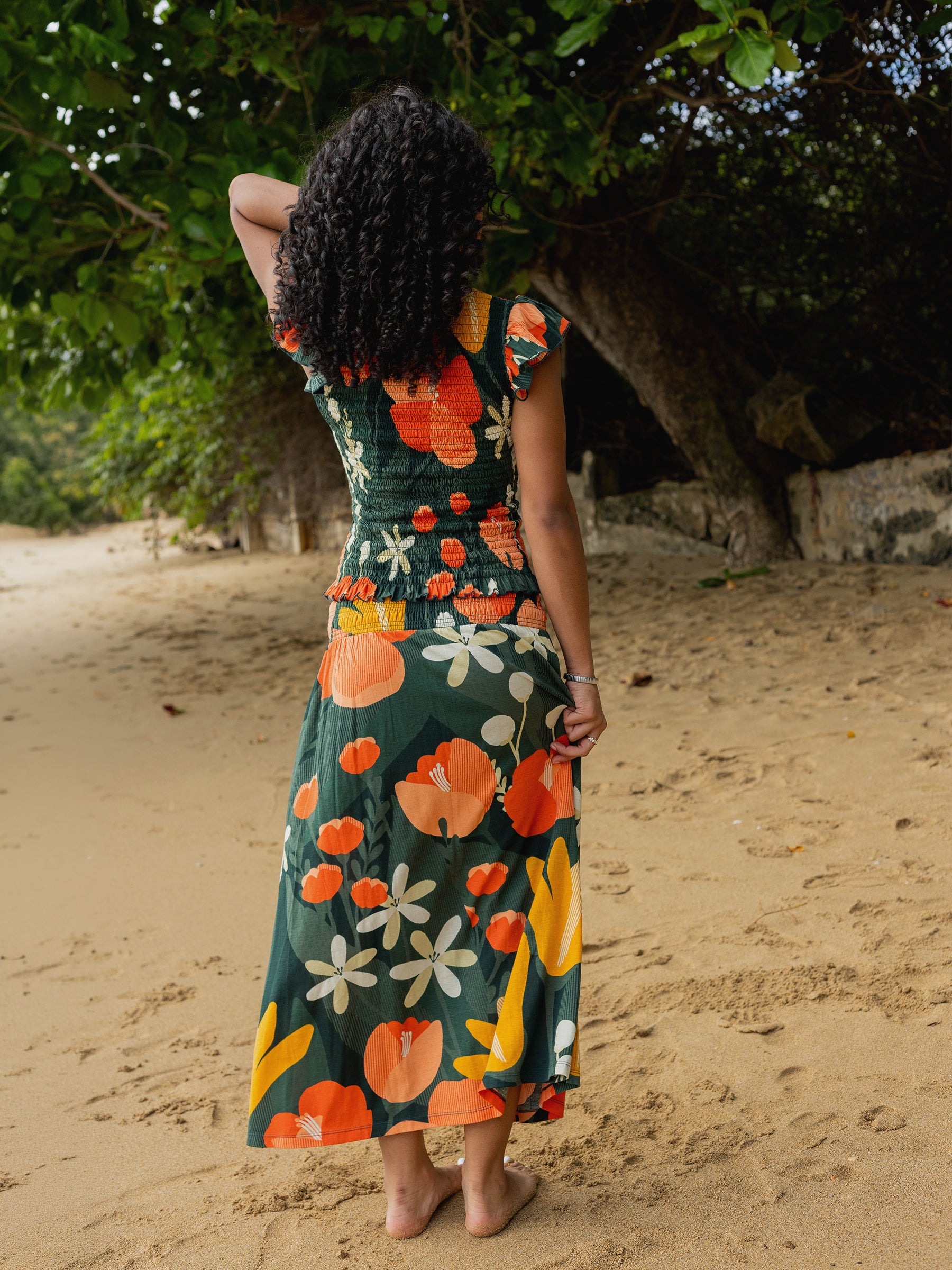 Smocked Skirt | Paradise