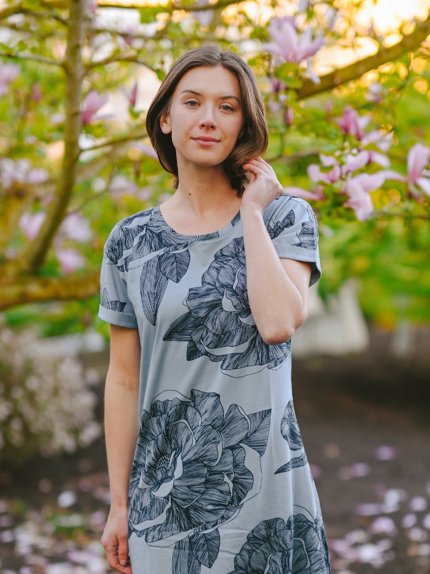 T-Shirt Dress | Peony