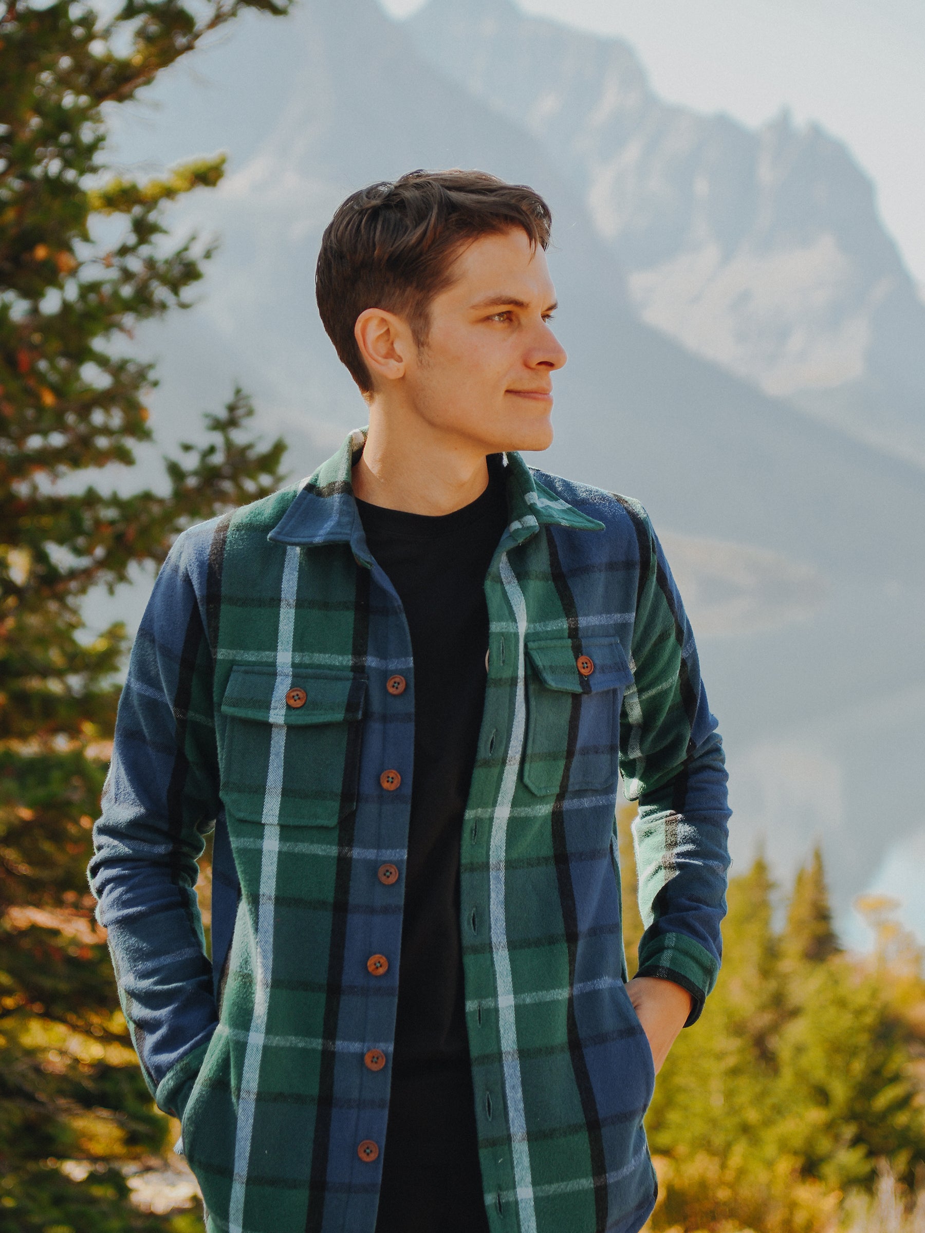 Forester Plaid Flannel Jacket