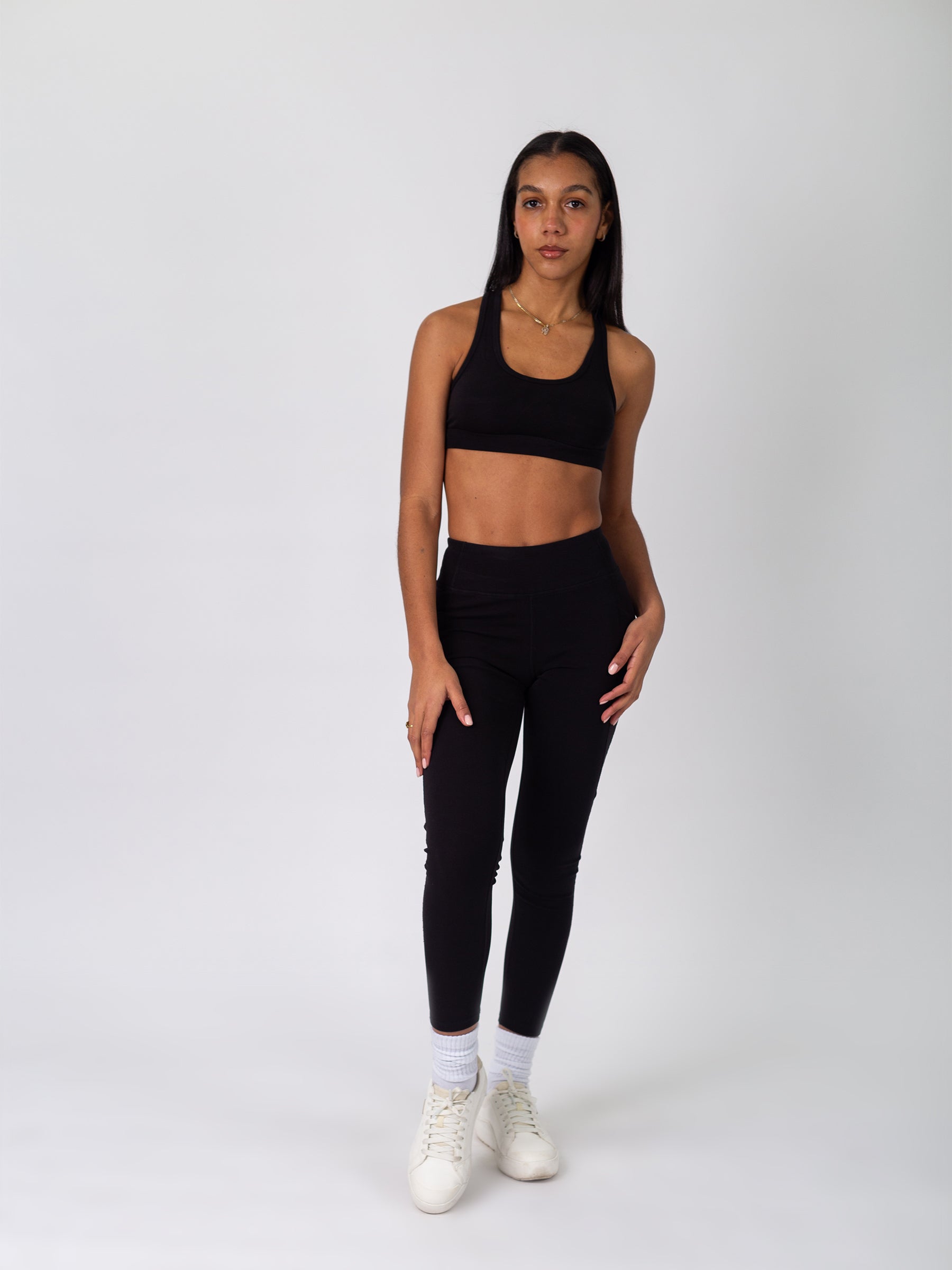 PlantTec™ Organic Sports Bra | Eclipse