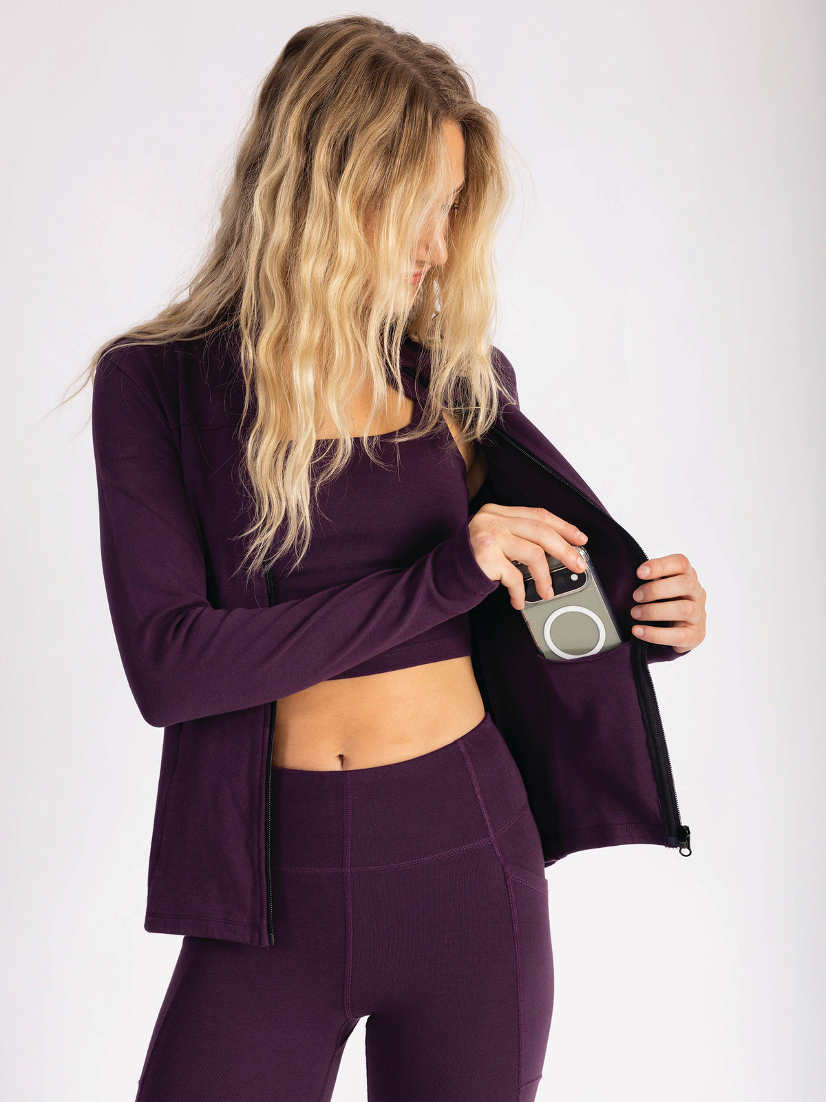 PlantTec™ Organic Contour Jacket | Fig