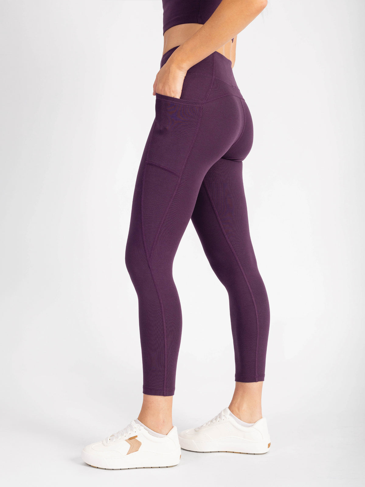 PlantTec™ Organic Leggings | Fig