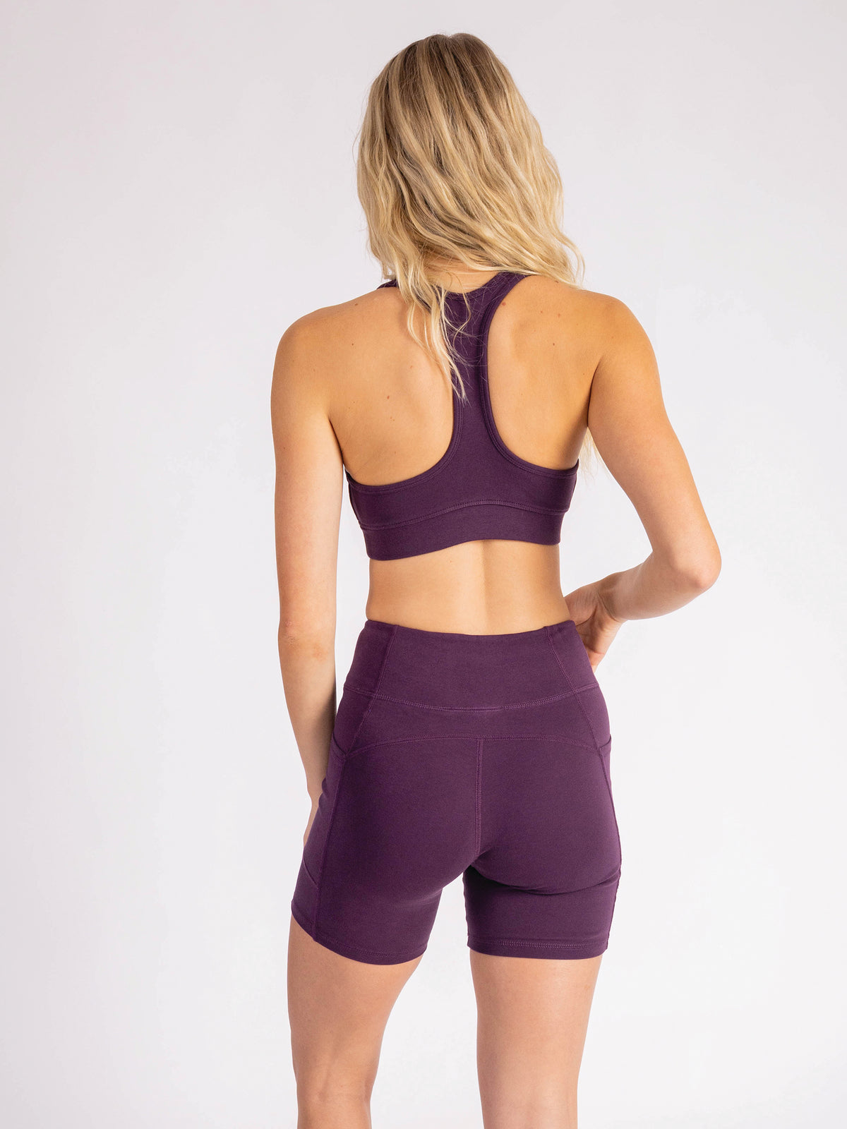 PlantTec™ Organic Sports Bra | Fig