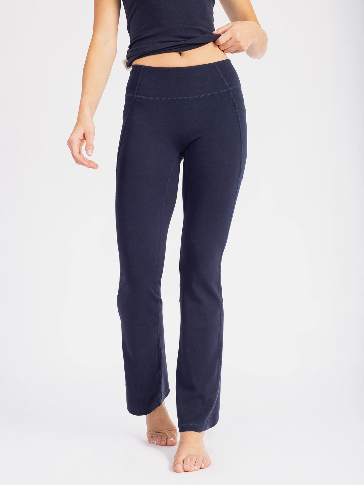 PlantTec™ Organic Flare Leggings | Ocean